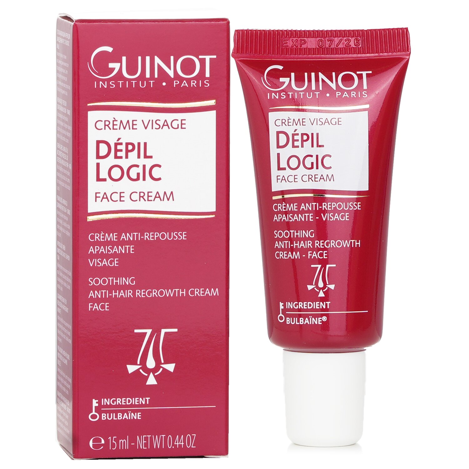 Guinot كريم للجسم مضاد للشعر لإعادة النمو Depil Logic 15ml/0.44oz