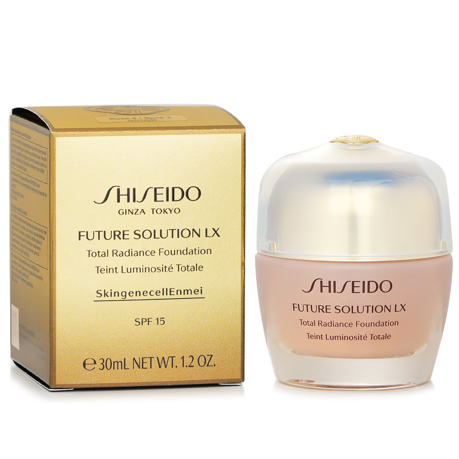 Shiseido أساس الإشراقة الكلية Future Solution LX SPF15 30ml/1.2oz