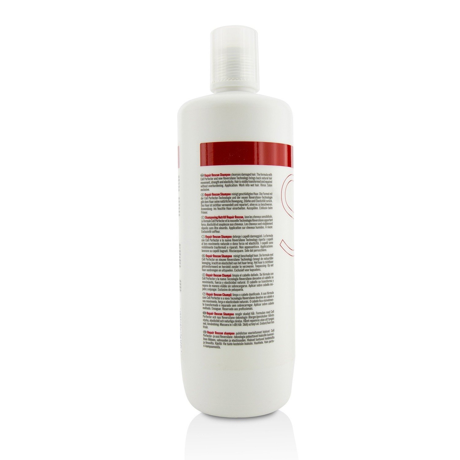 Schwarzkopf BC Repair Rescue Reversilane Champú (Para Cabello Dañado, Fino a Normal) 1000ml/33.8oz