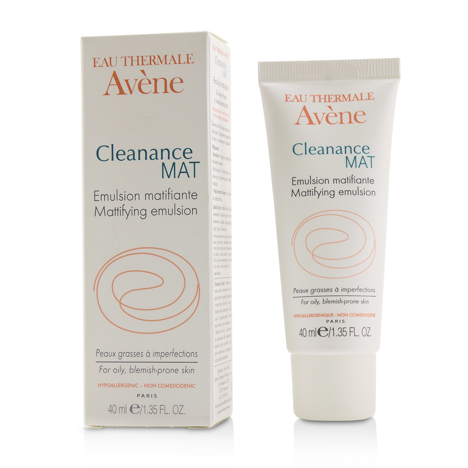 Avene Cleanance Mat Mattifying Emulsion - For Oily, Blemish-Prone Skin 40ml/1.35oz