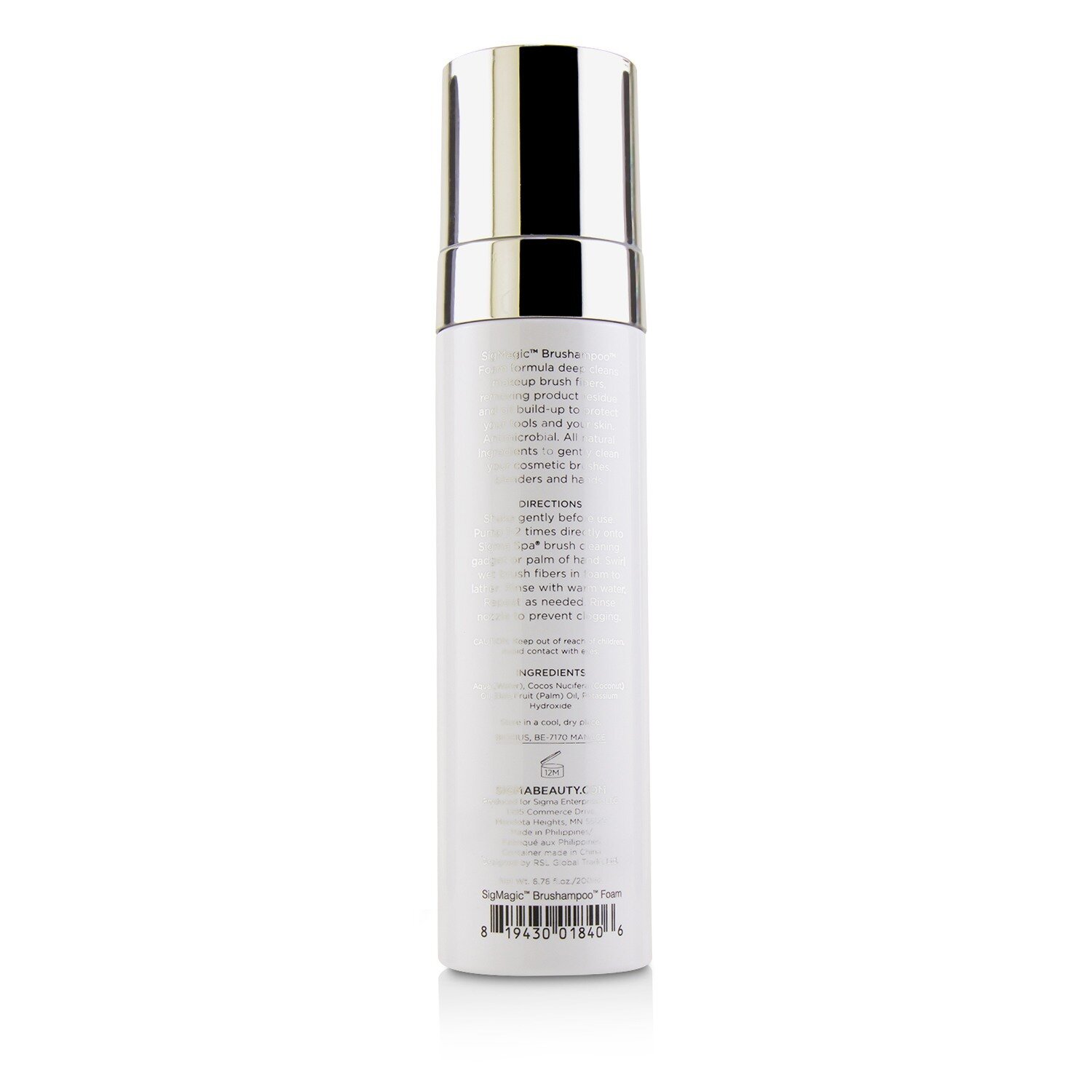 Sigma Beauty SigMagic Brushampoo Foam 200ml/6.76oz