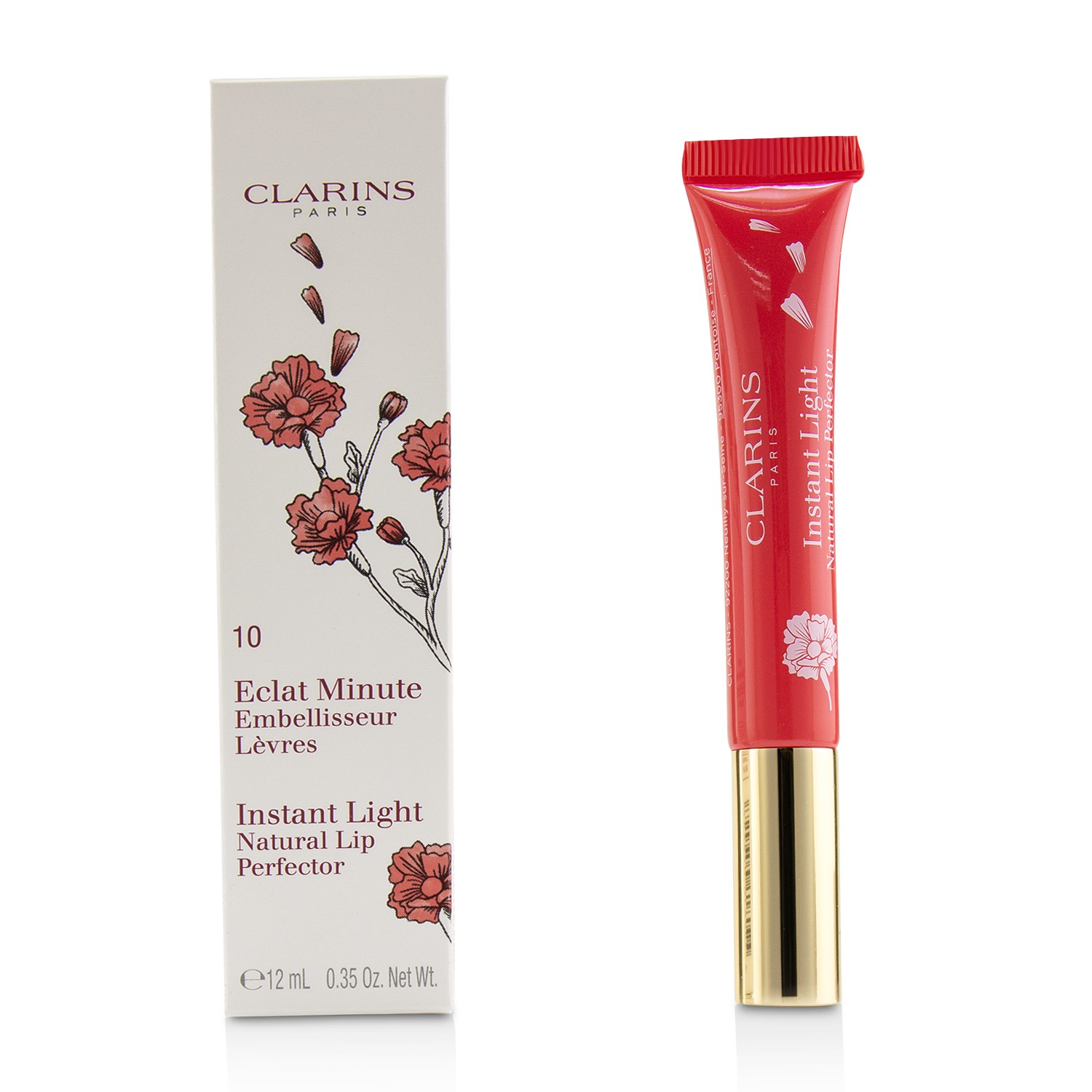 Clarins Eclat Minute Instant Light Натуральный Блеск для Губ 12ml/0.35oz