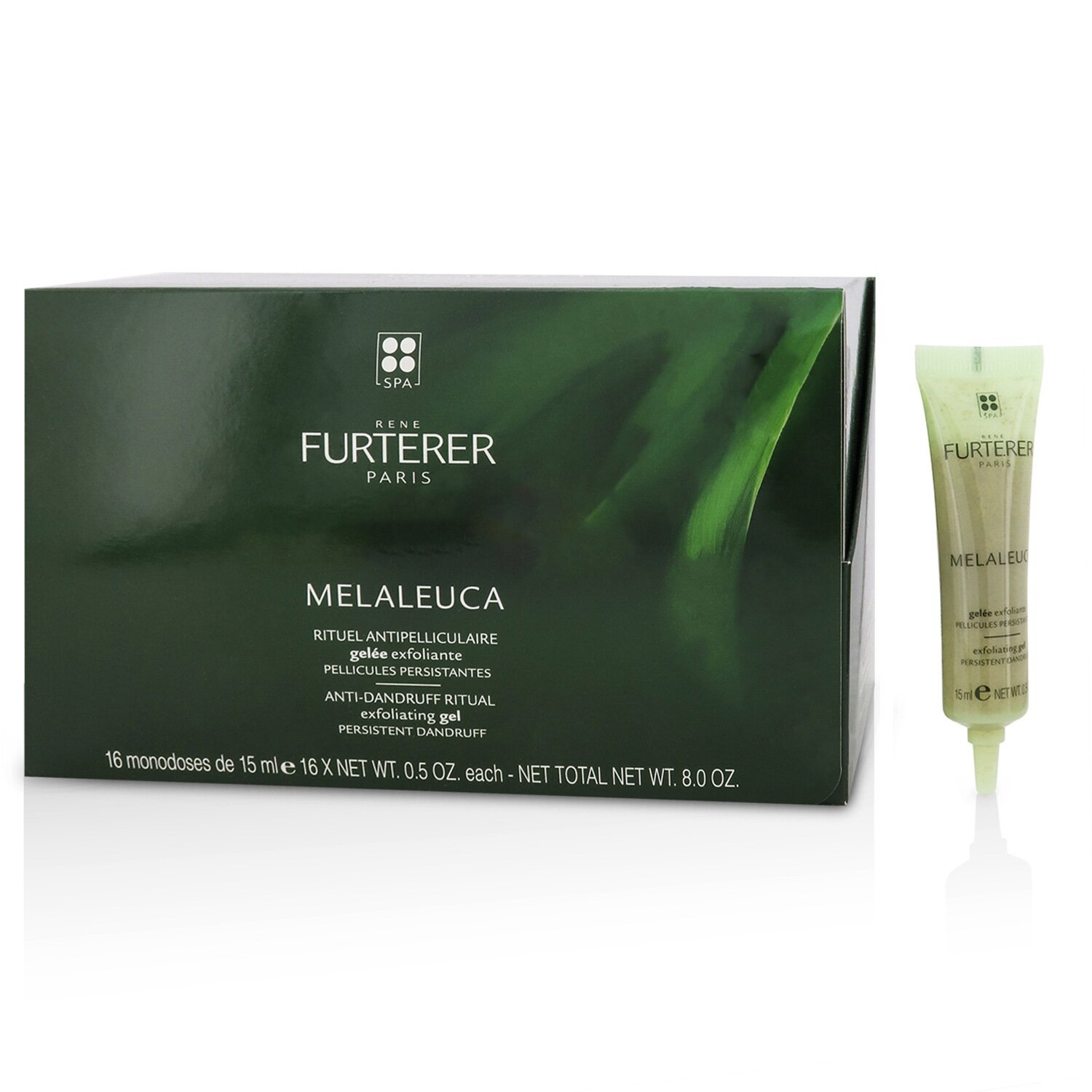 Rene Furterer Melaleuca Anti-Dandruff Ritual Gel Exfoliante (Caspa Persistente) 16x15ml/0.5oz