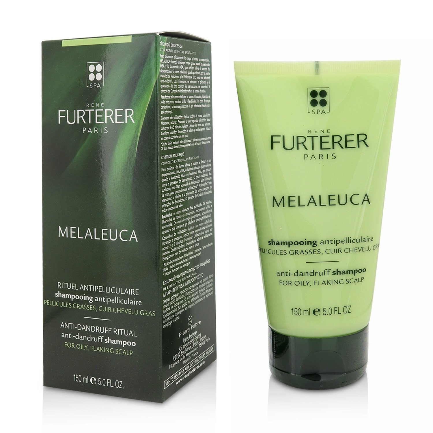 Rene Furterer شامبو مضاد للقشرة Melaleuca Anti-Dandruff Ritual (لفروة الرأس الزيتية والمتقشرة) 150ml/5oz