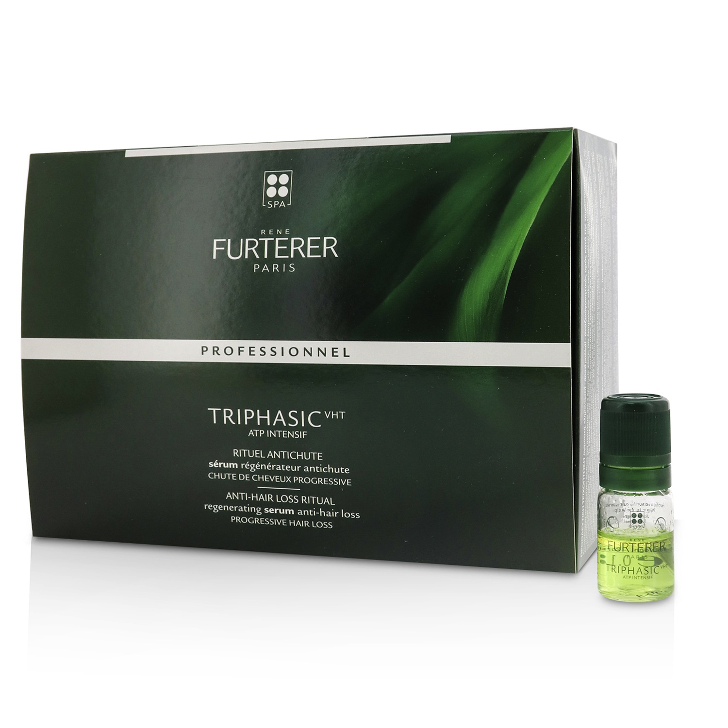 Rene Furterer Triphasic VHT ATP Intensif Regenerating Serum (Anti-Hair Loss, Progressive Hair Loss) 16x5.5ml/0.18oz