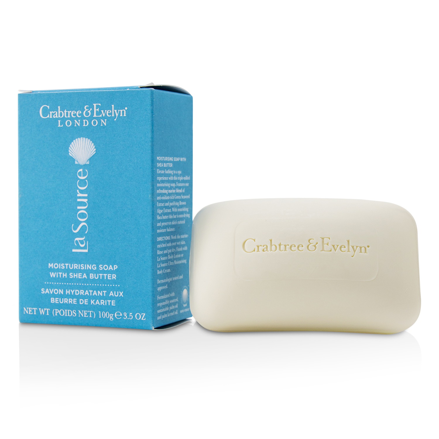 Crabtree & Evelyn La Source Moisturising Soap with Shea Butter 100g/3.5oz