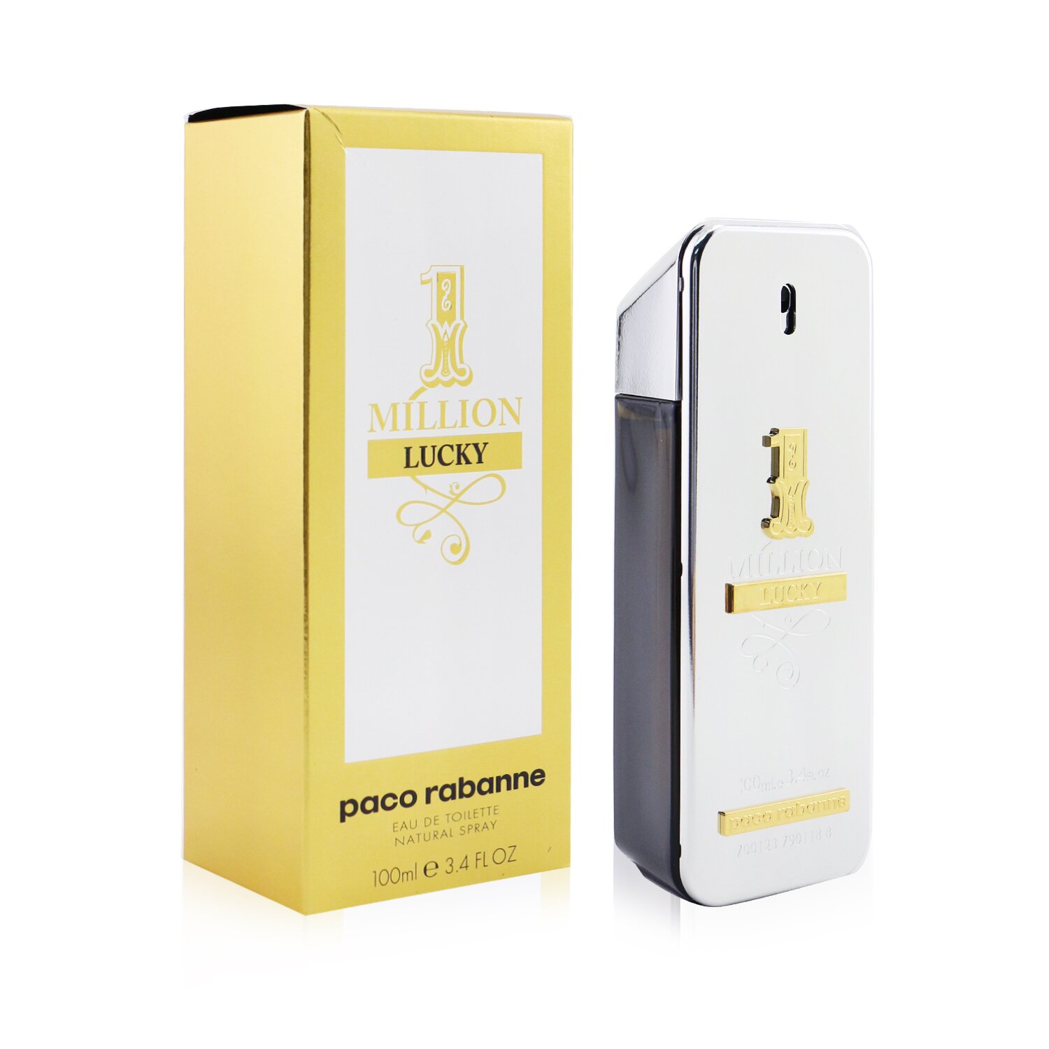 Paco Rabanne One Million Lucky Eau De Toilette Spray 100ml/3.4oz