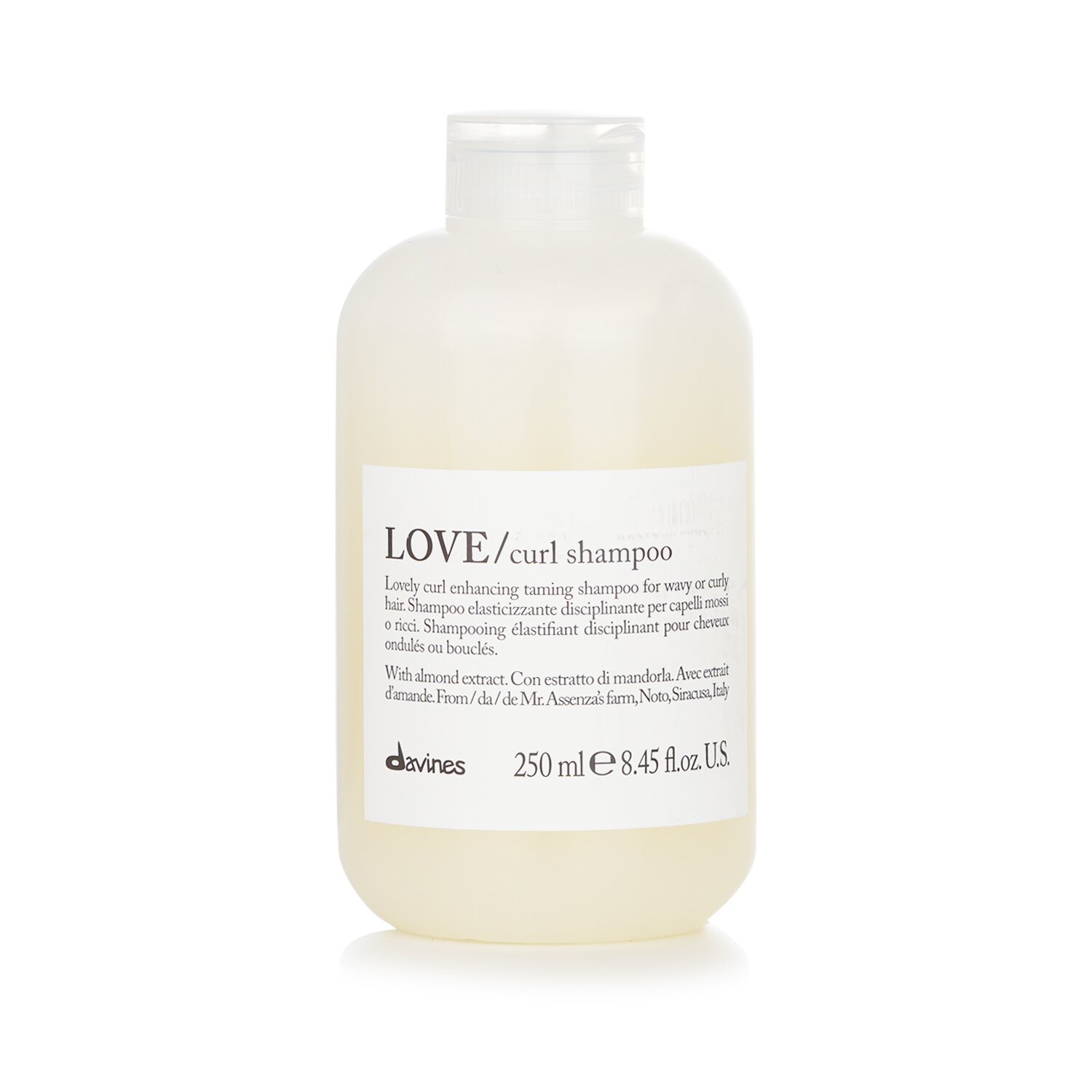 Davines Love Curl Shampoo (Lovely Curl Enhancing Taming Shampoo For Wavy or Curly Hair) 250ml/8.45oz