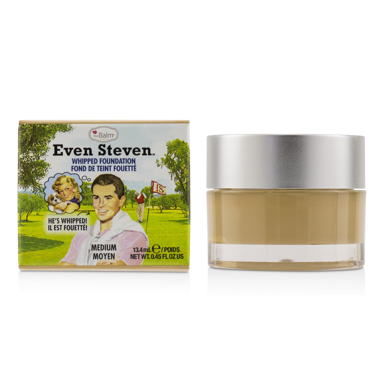 TheBalm Even Steven Whipped Foundation 13.4ml/0.45oz