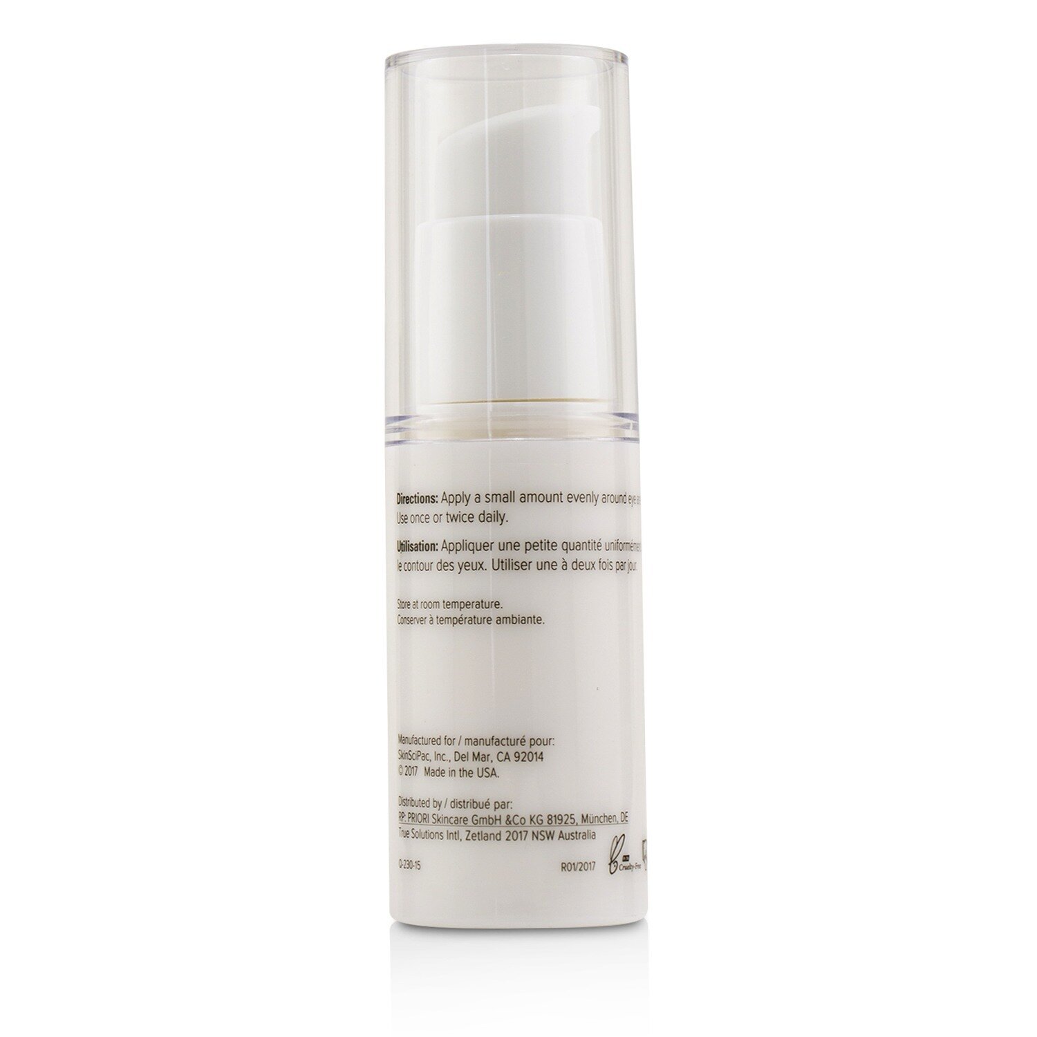 Priori Q+SOD fx230 - Crema de Ojos 15ml/0.5oz