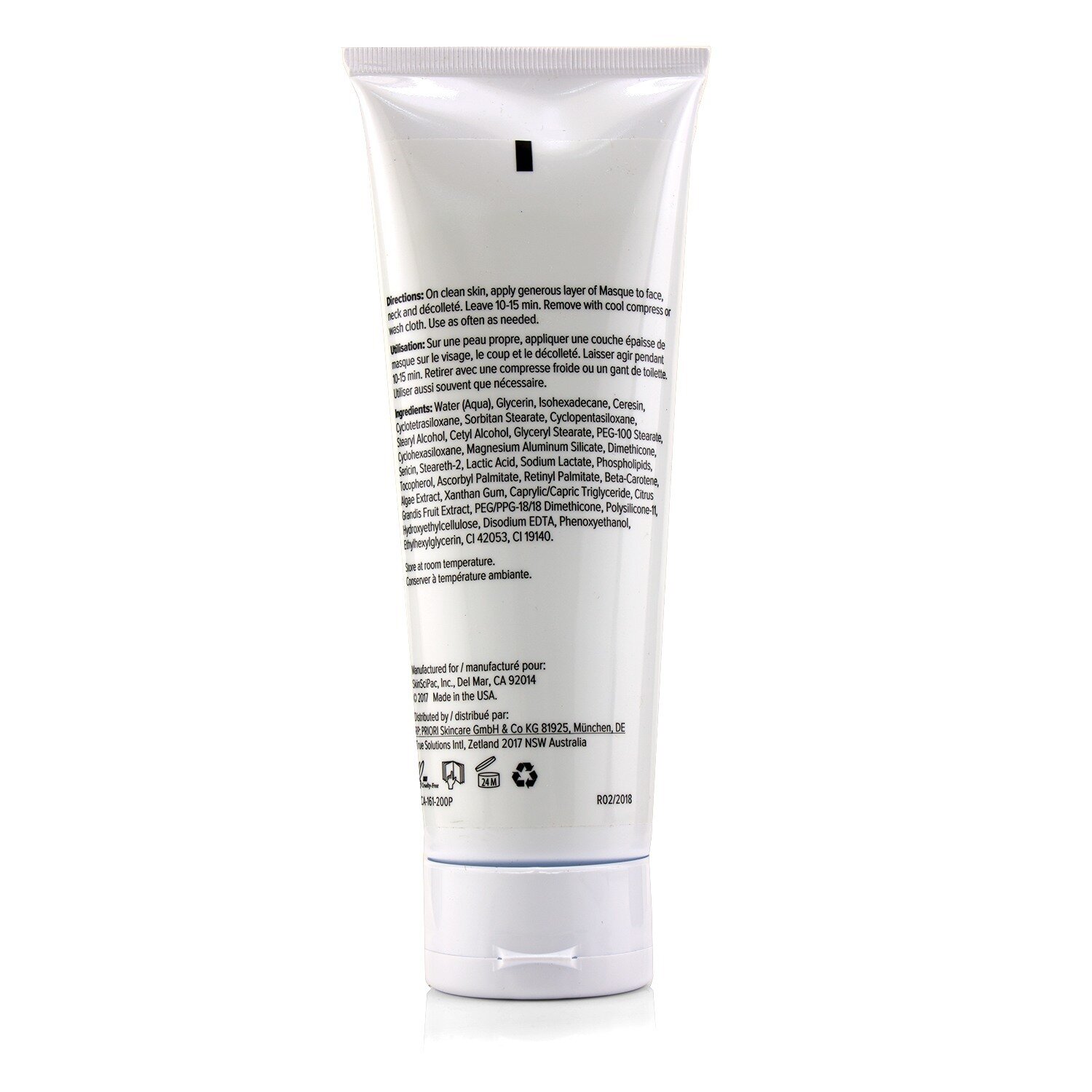 Priori LCA fx161 - Hydrofill Masque (Salon Size) 200ml/6.8oz