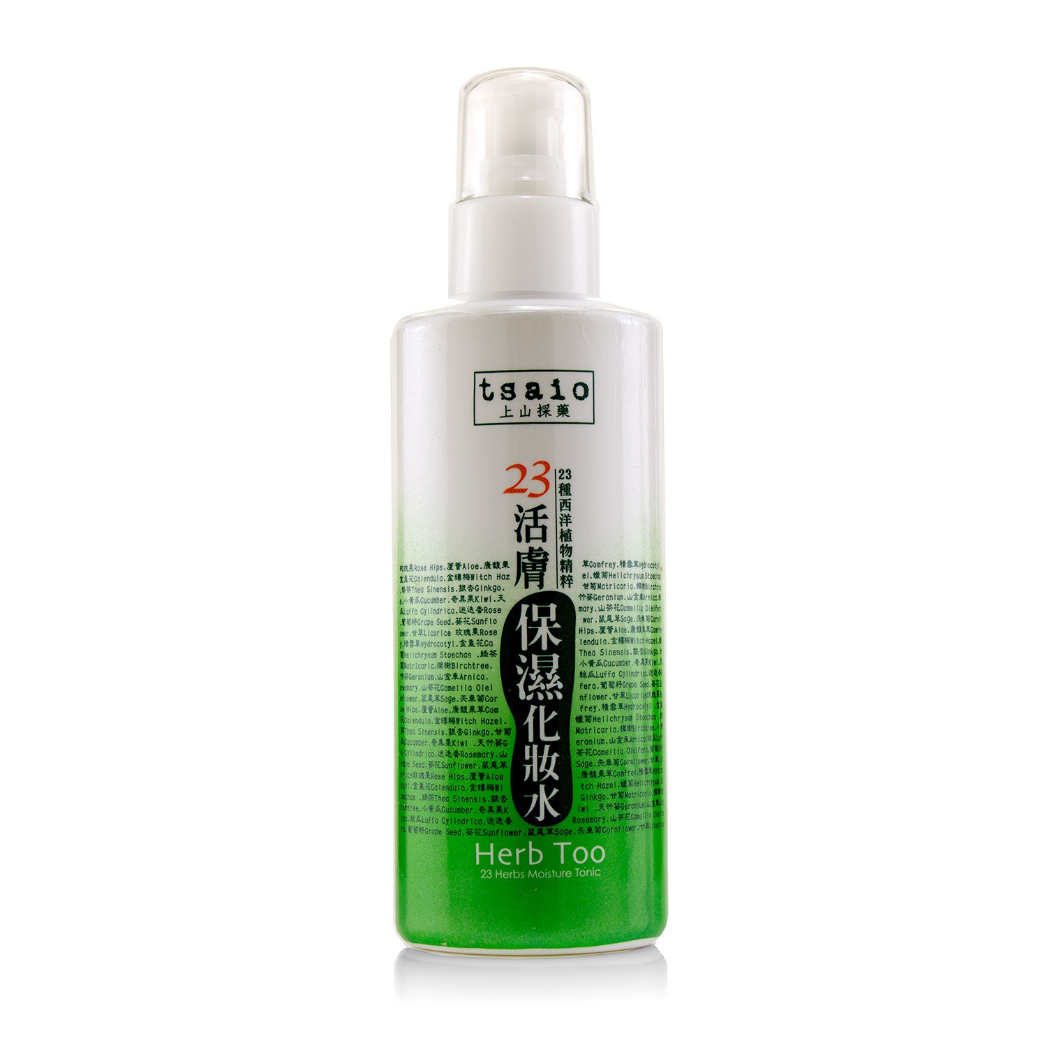 Tsaio 上山採藥 活膚保濕化妝水(玫瑰果23) 180ml