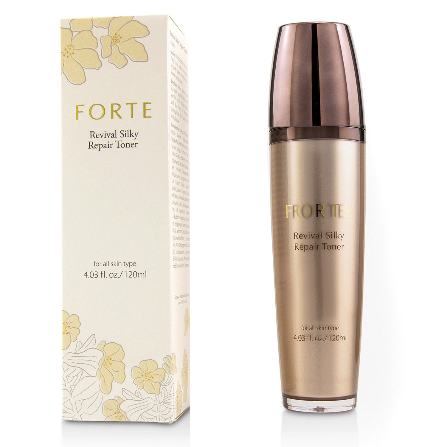 フォルテ FORTE リバイバ シルキー リペア トナー 120ml/4.03oz