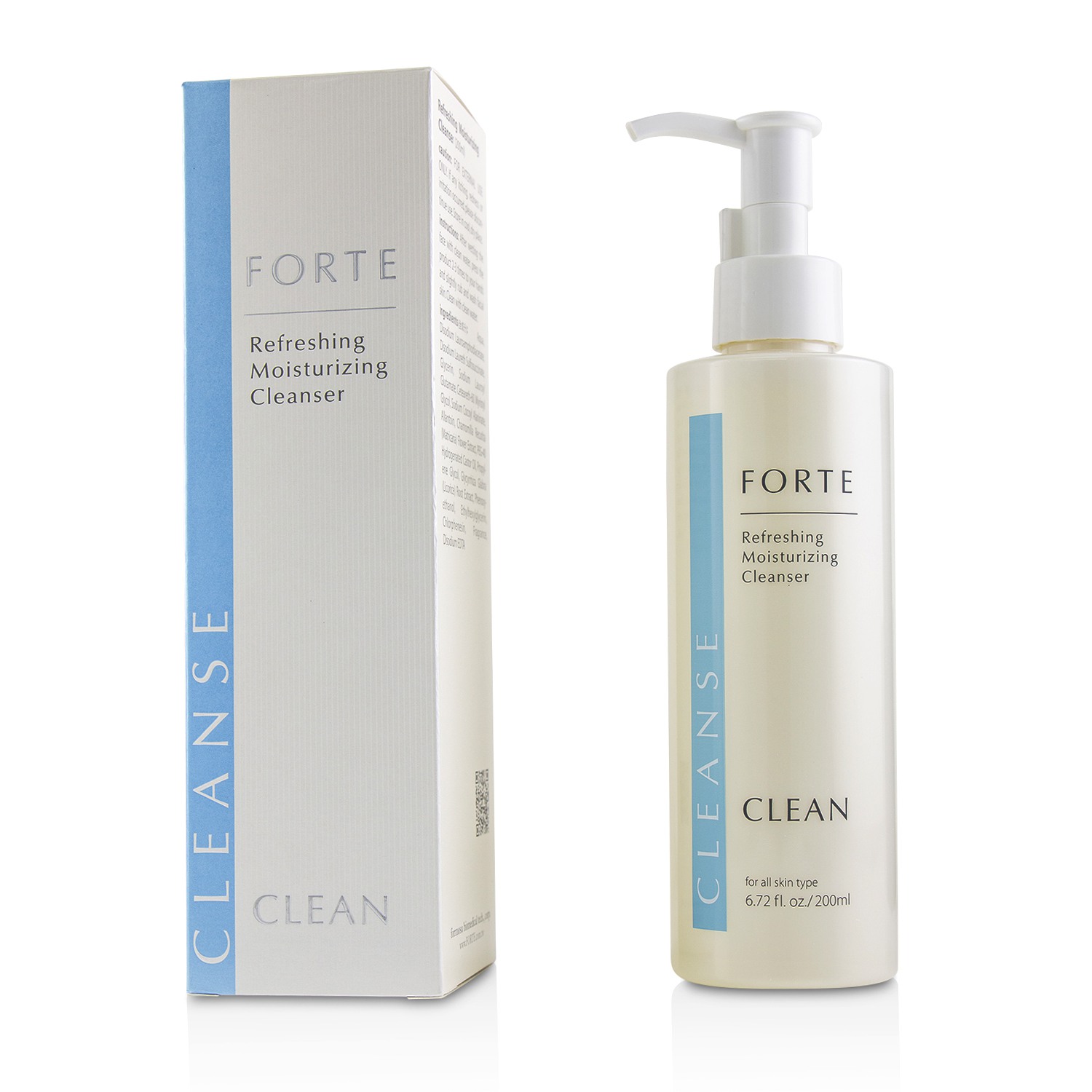 FORTE CLEAN Loción Hidratante Refrescante 200ml/6.72oz