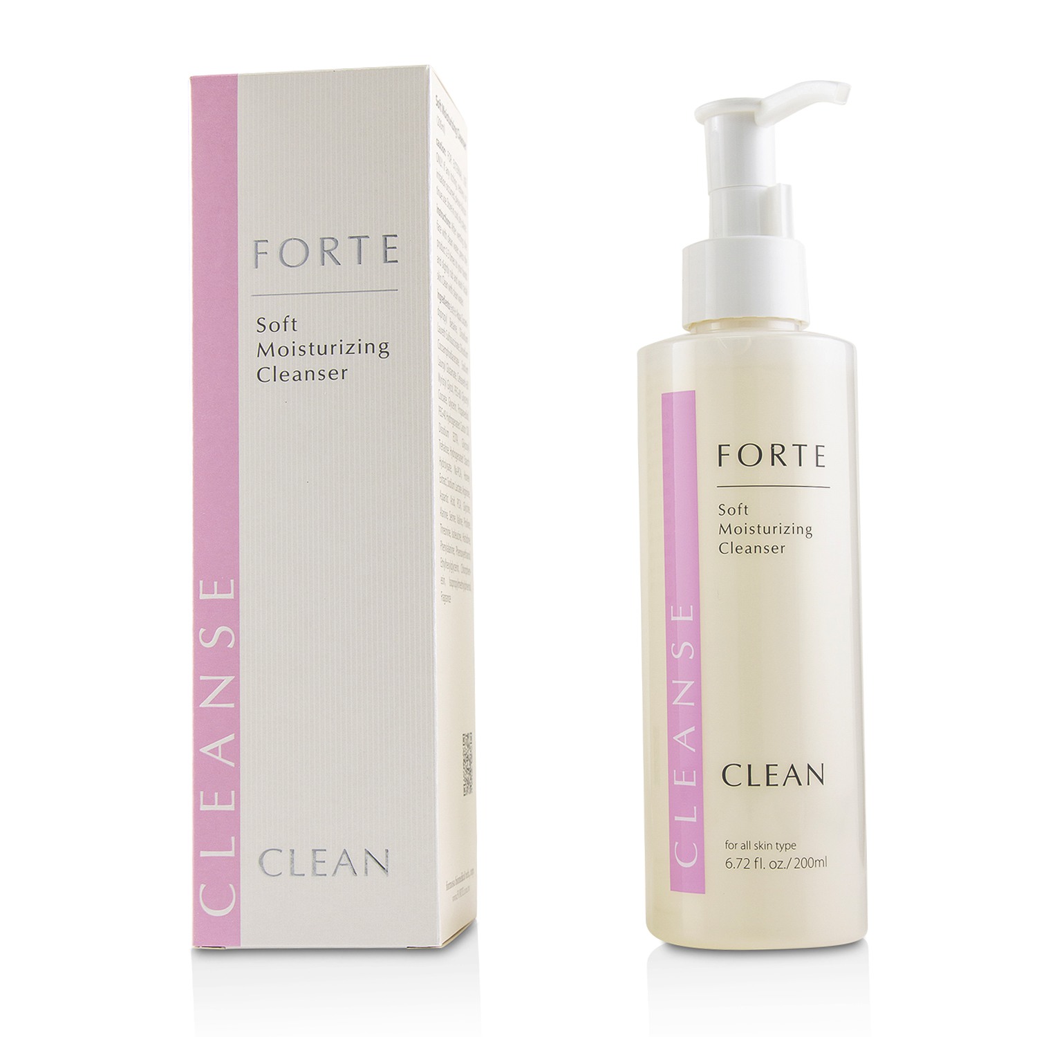 FORTE CLEAN Soft Moisturizing Cleanser 200ml/6.72oz