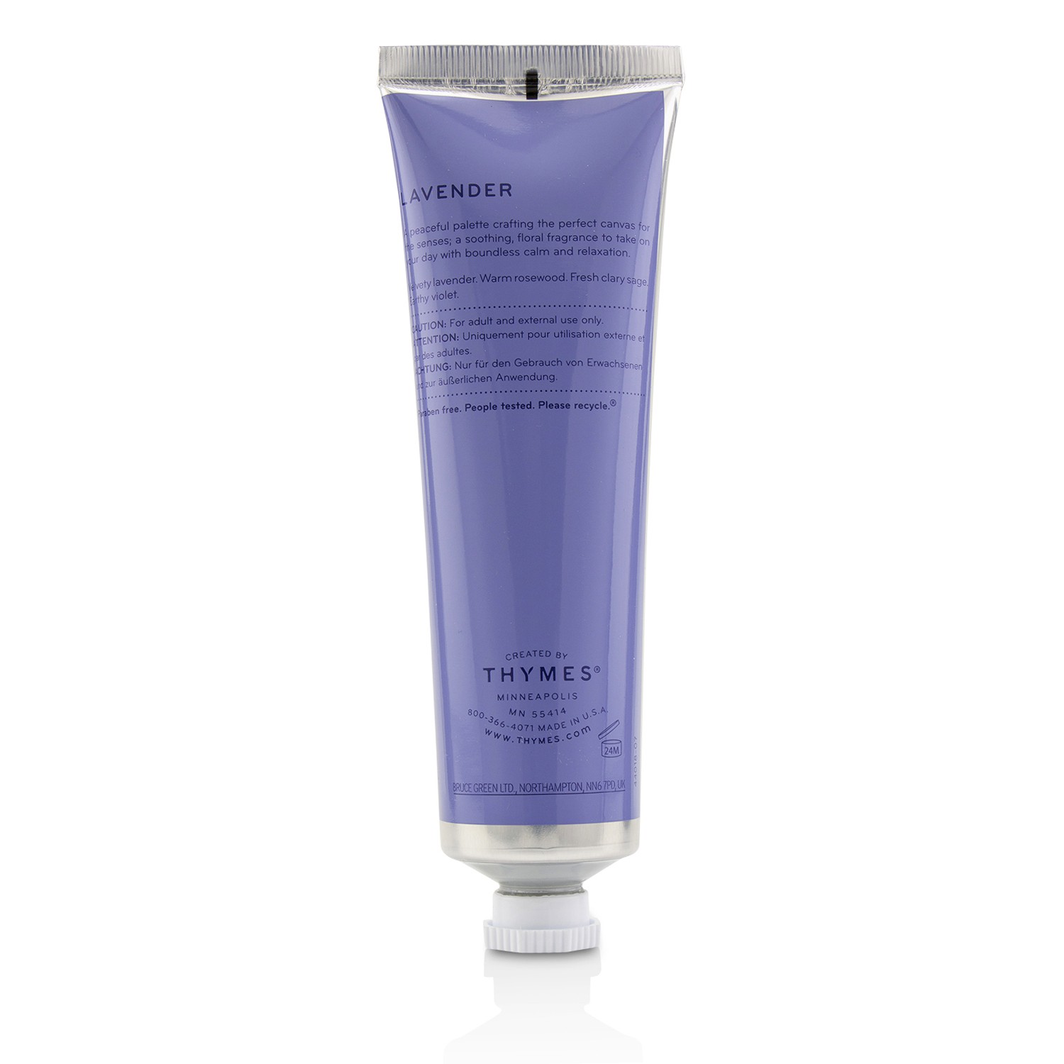 Thymes Lavender Hand Cream 90ml/3oz