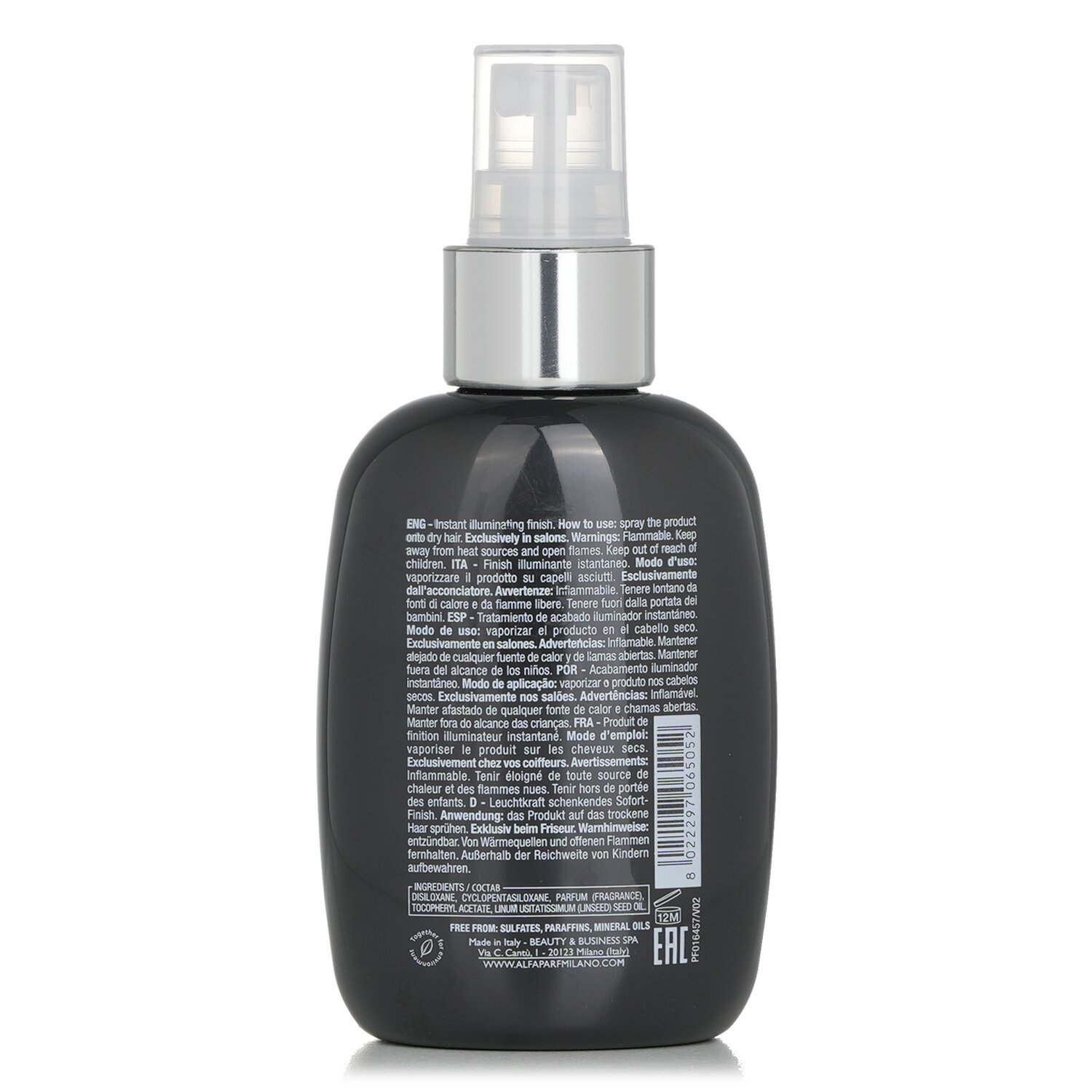 AlfaParf سبراي Semi Di Lino Sublime Cristalli (لجميع أنواع الشعر) 125ml/4.23oz