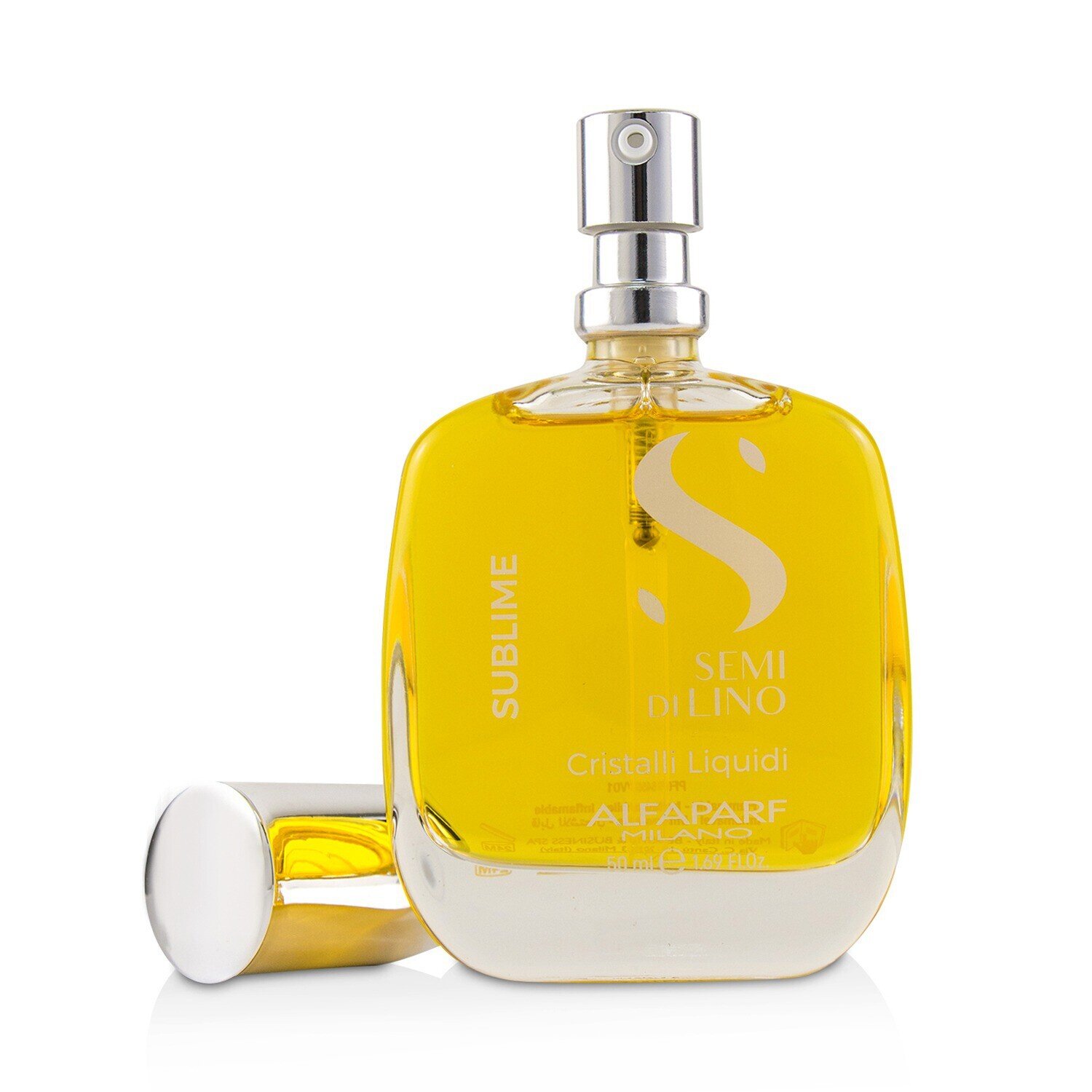 AlfaParf سائل Semi Di Lino Sublime Cristalli (لجميع أنواع الشعر) 50ml/1.69oz