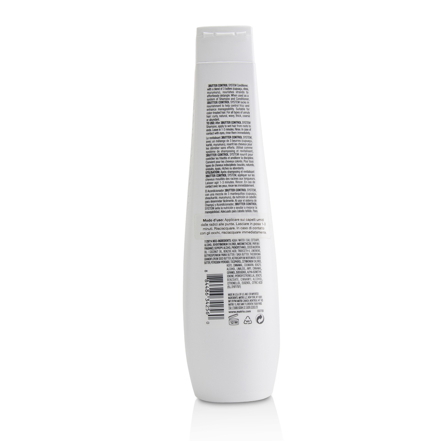 Matrix Biolage 3 Butter Control System Conditioner (For uhåndterlig hår) 400ml/13.5oz