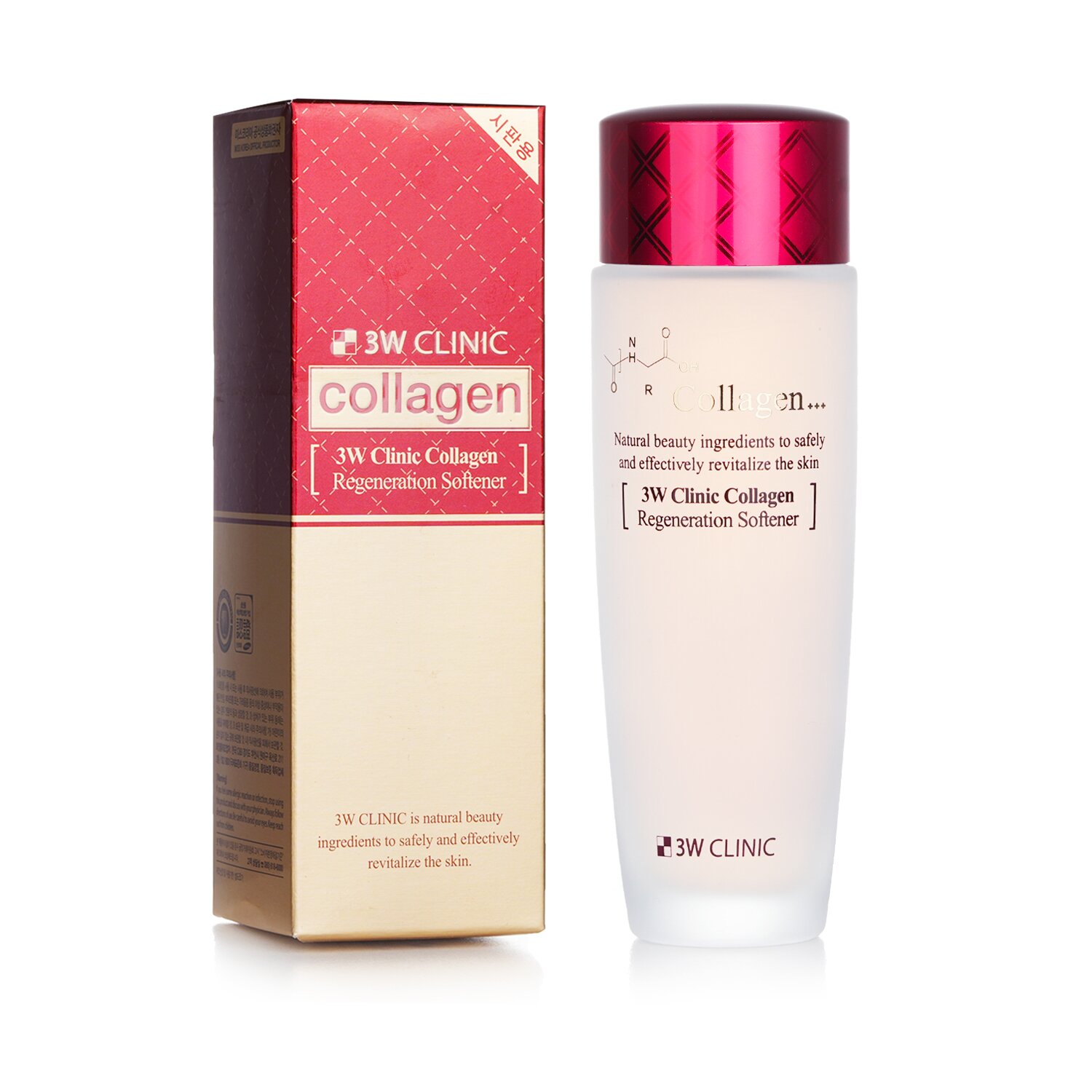 3W Clinic Suavizador Regeneración de Colágeno 150ml/5oz