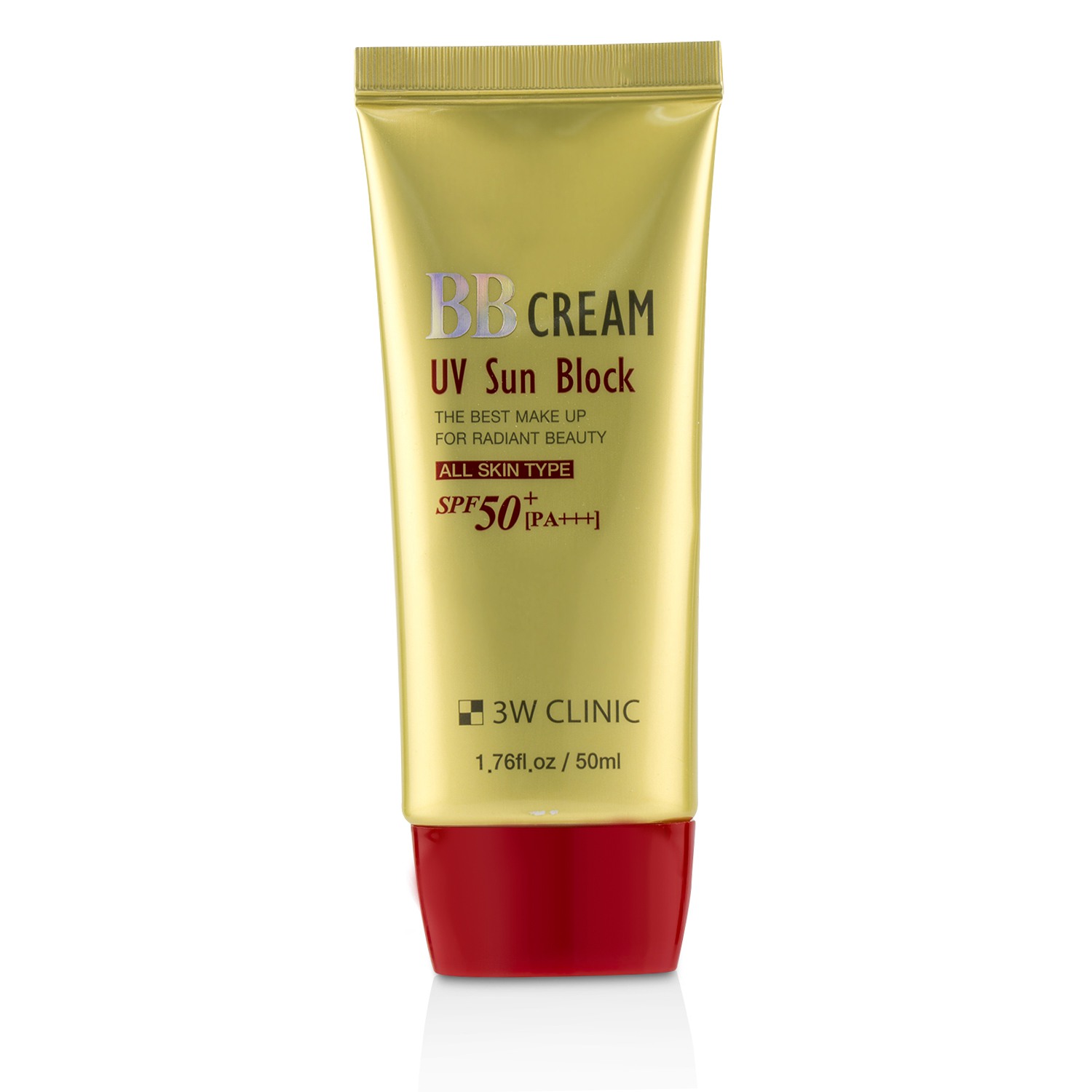 3W Clinic UV Sun Block BB Крем SPF50+ PA+++ 50ml/1.76oz