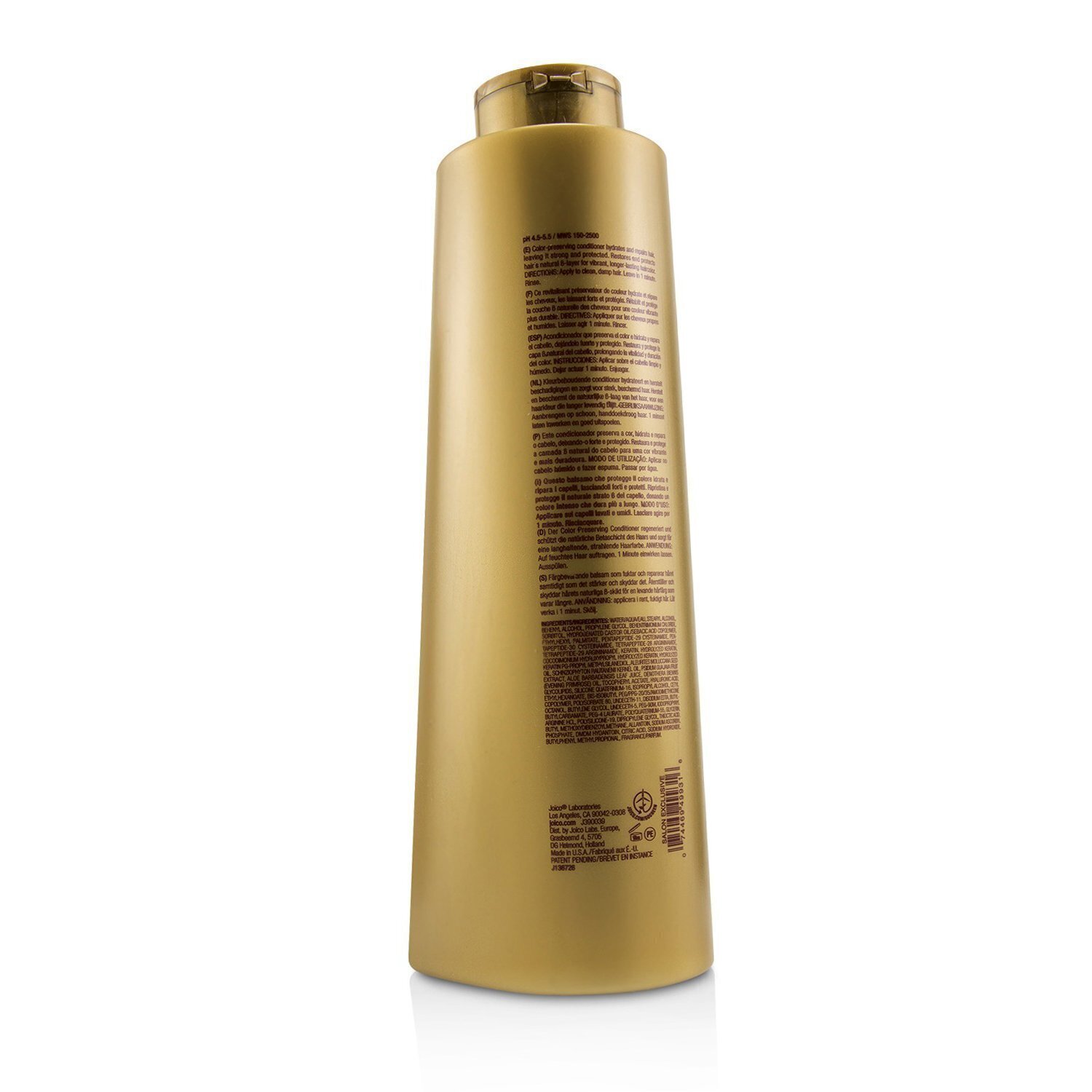 Joico K-Pak Color Therapy Conditioner - To Preserve Color & Repair Damage (Cap) 1000ml/33.8oz