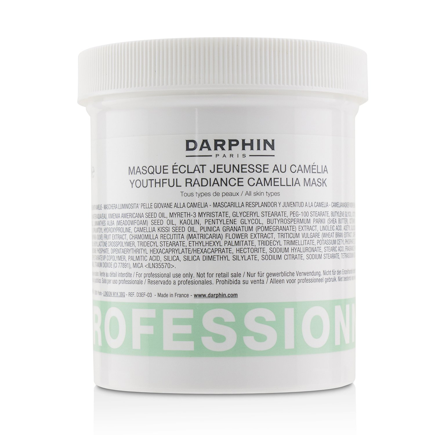 Darphin Youthful Radiance Маска с Камелией (Салонный Размер) 480ml/17.1oz