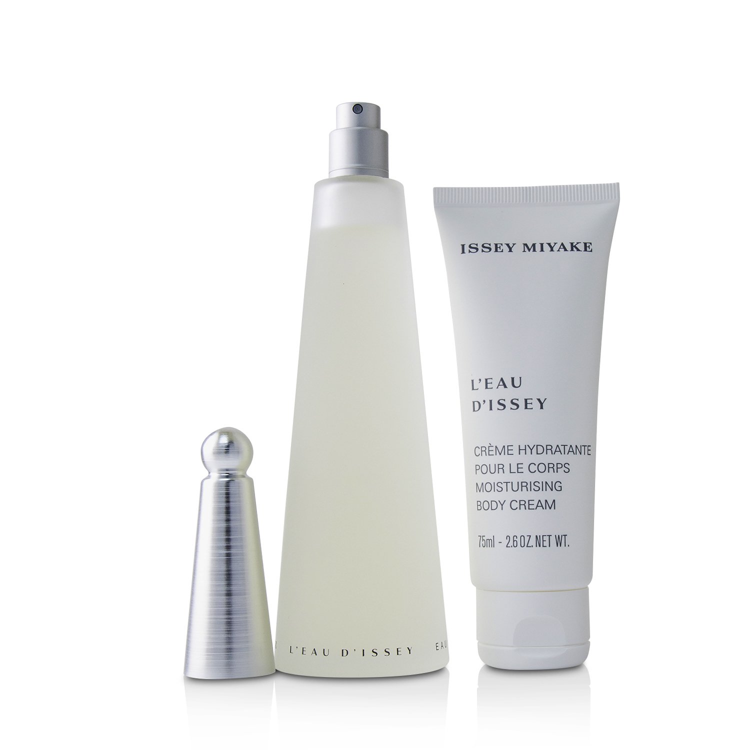 Issey Miyake L'Eau D'Issey Coffret : Eau De Toilette Spray 100ml/3.3oz + Moisturising Body Cream 75ml/2.6oz 2pcs