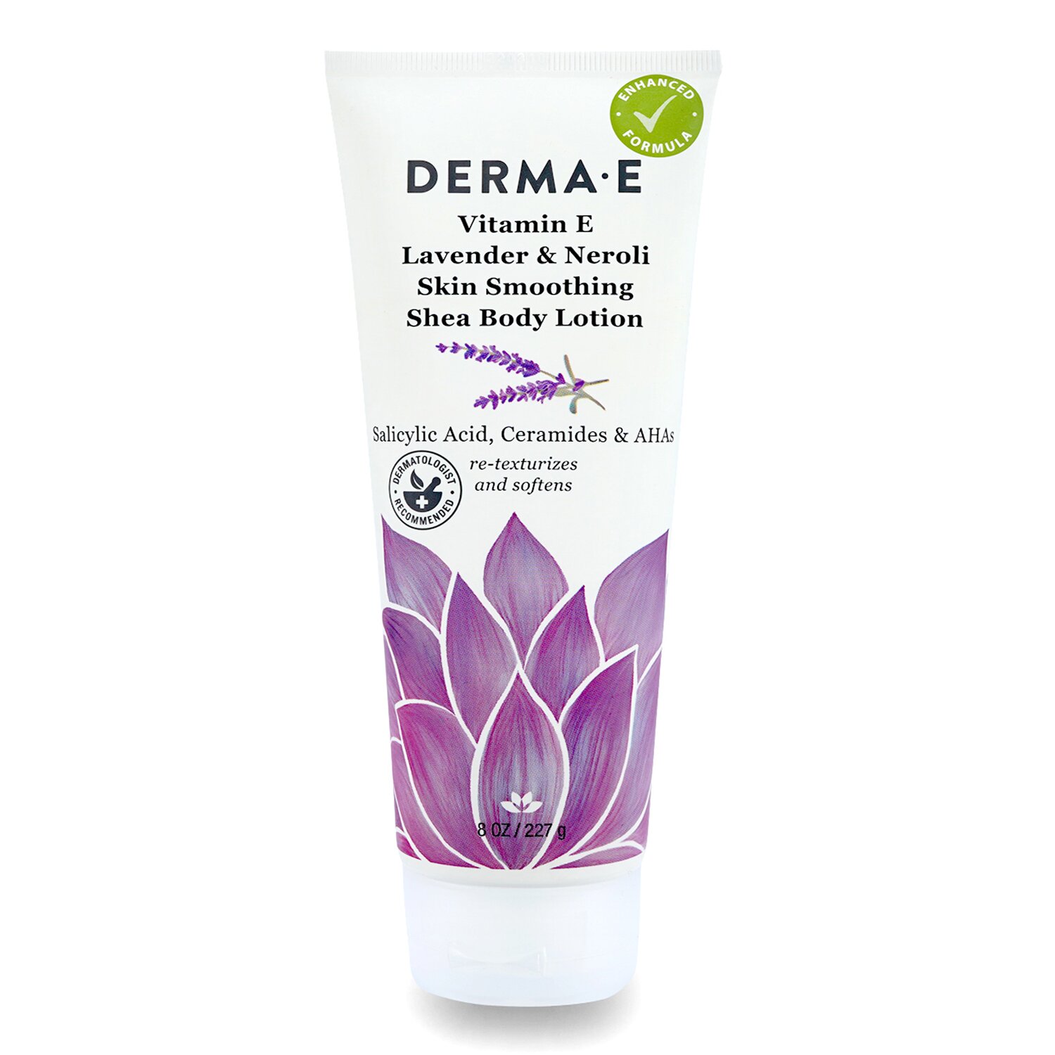 ダーマ E Derma E ビタミン E ラベンダー & ネロリ セラピューティック シア ボディ ローション 227g/8oz