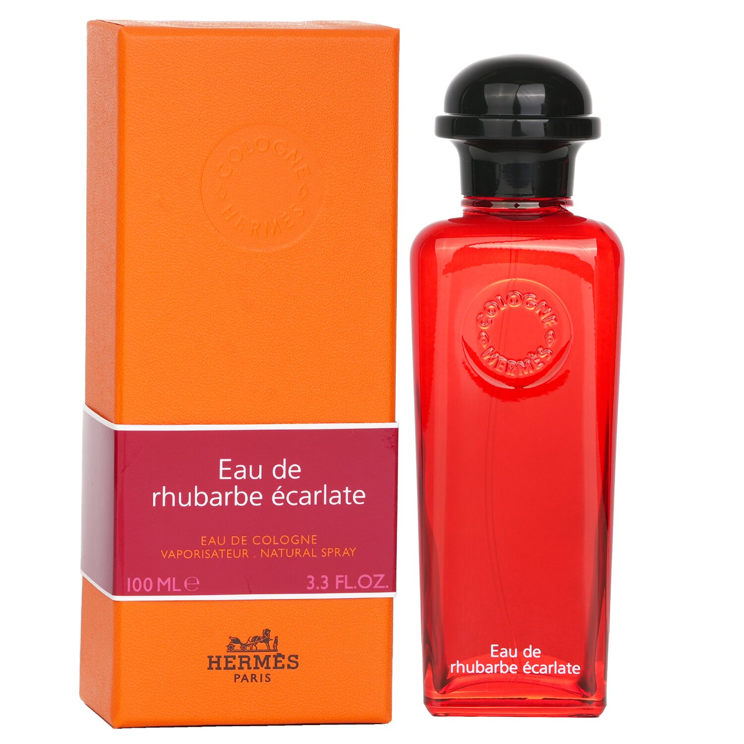 Hermes Eau De Rhubarbe Ecarlate ماء كولونيا سبراي 100ml/3.3oz