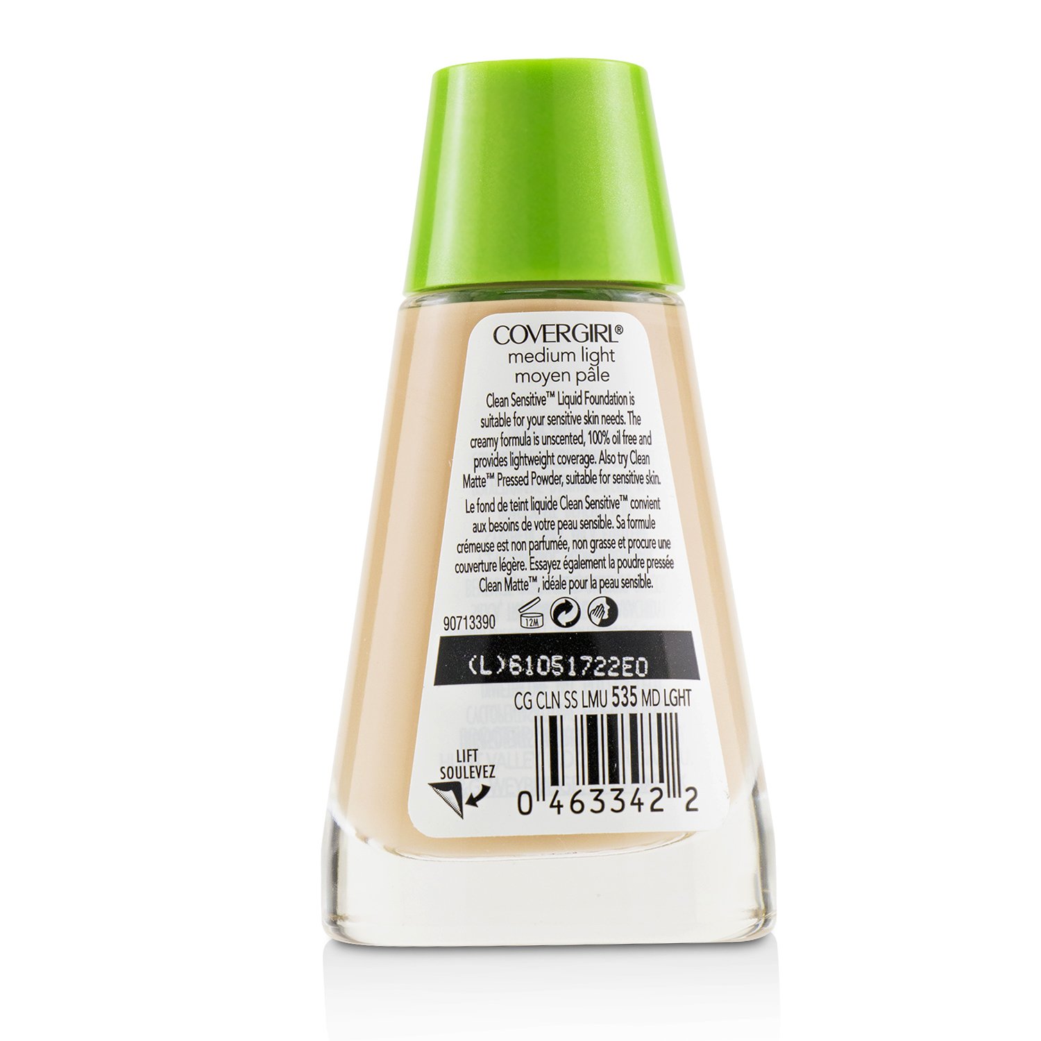 Covergirl Clean Sensitive Liquid Foundation 30ml/1oz