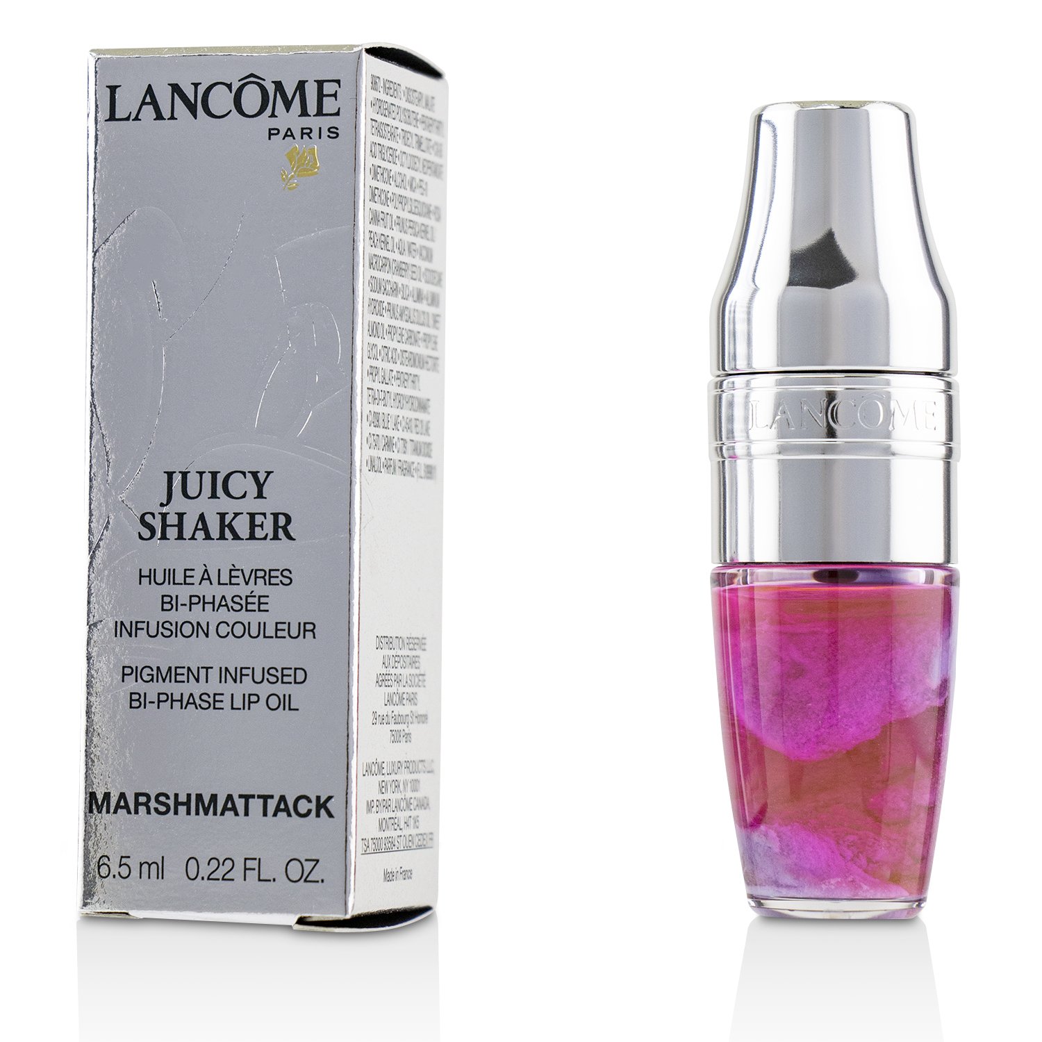 Lancome Juicy Shaker Pigment Infused Bi Phase Lip Oil 6.5ml/0.22oz