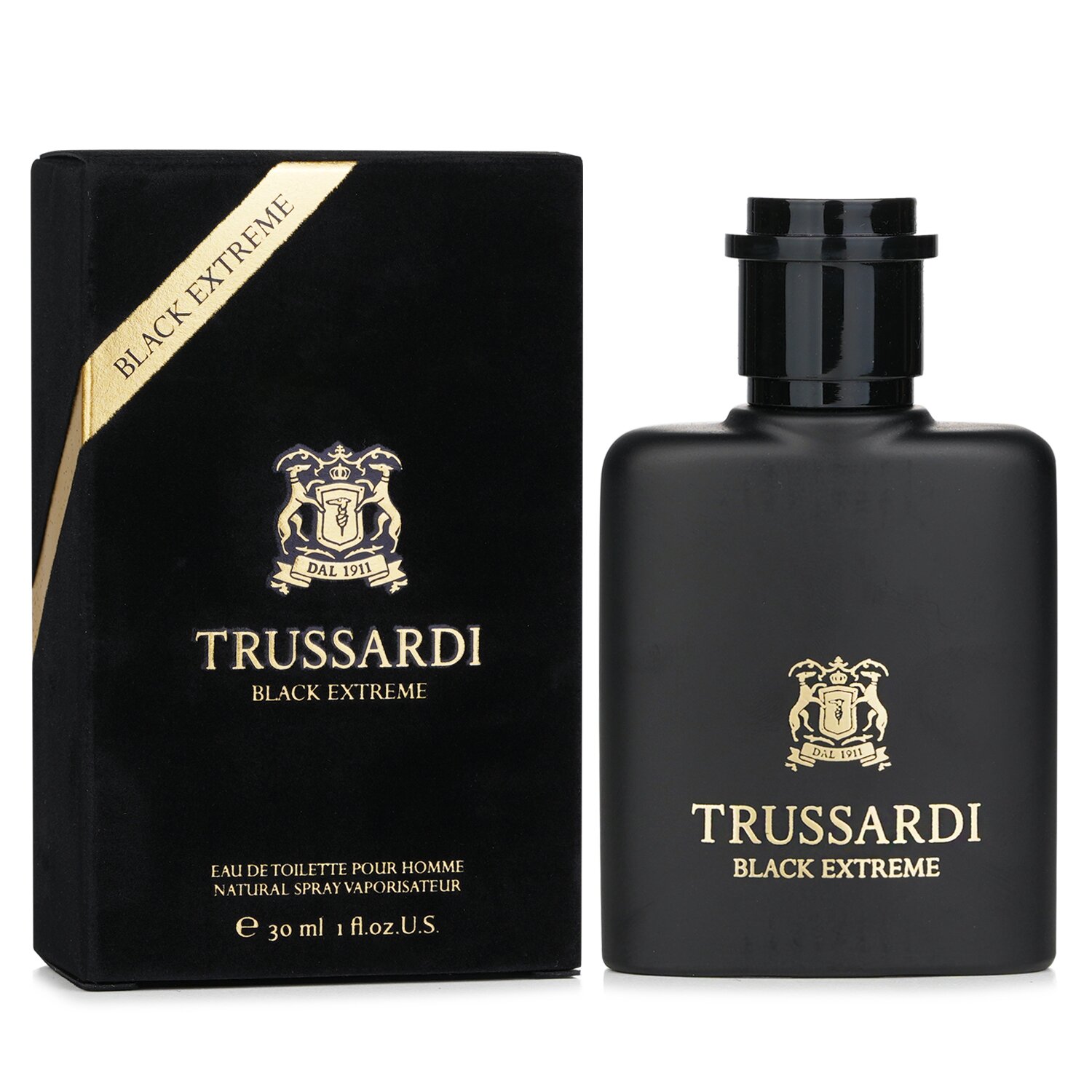 Trussardi Black Extreme Eau De Toilette Spray 30ml/1oz