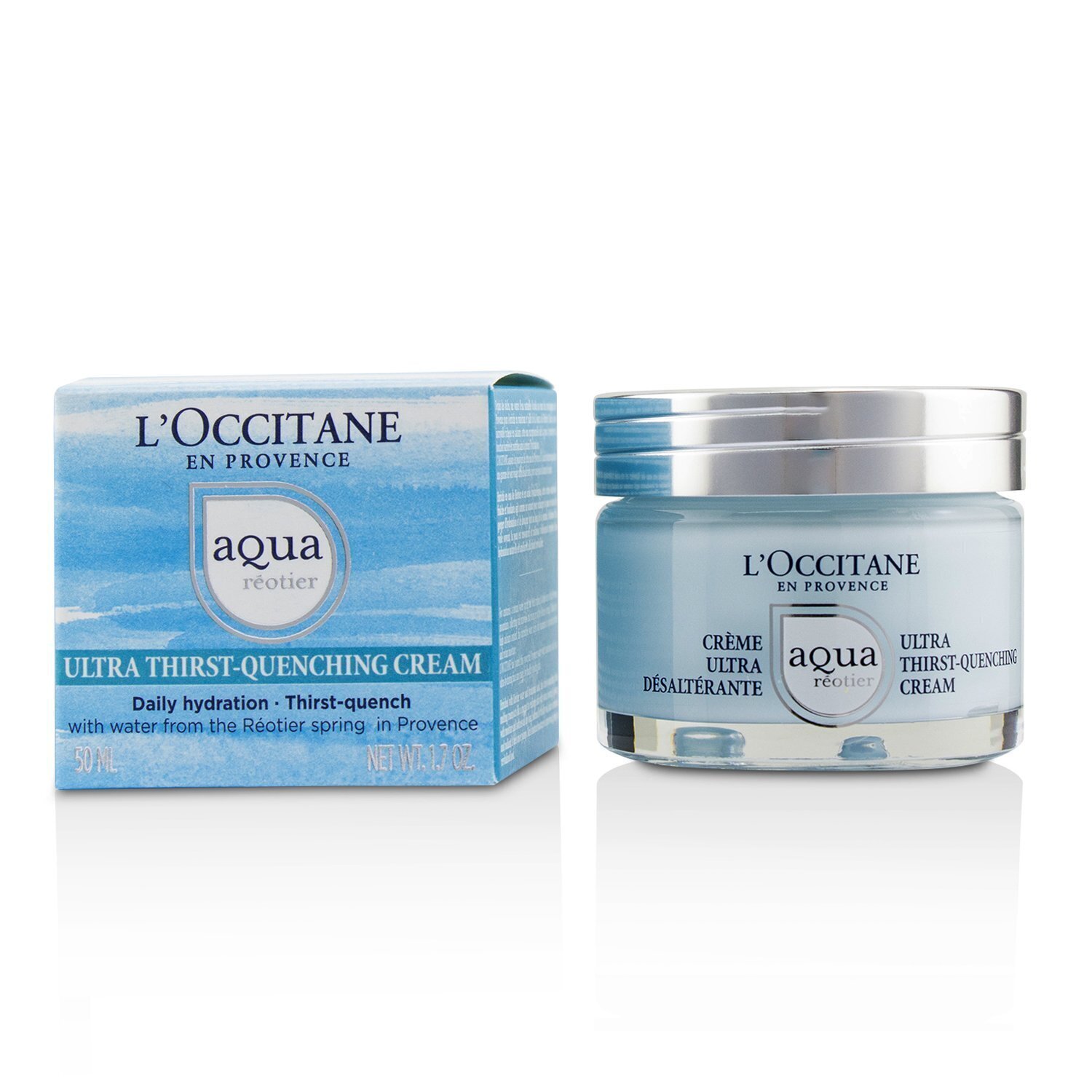 록시땅 L'Occitane 아쿠아 레오티에 울트라 서스트 퀀치 크림 50ml/1.7oz