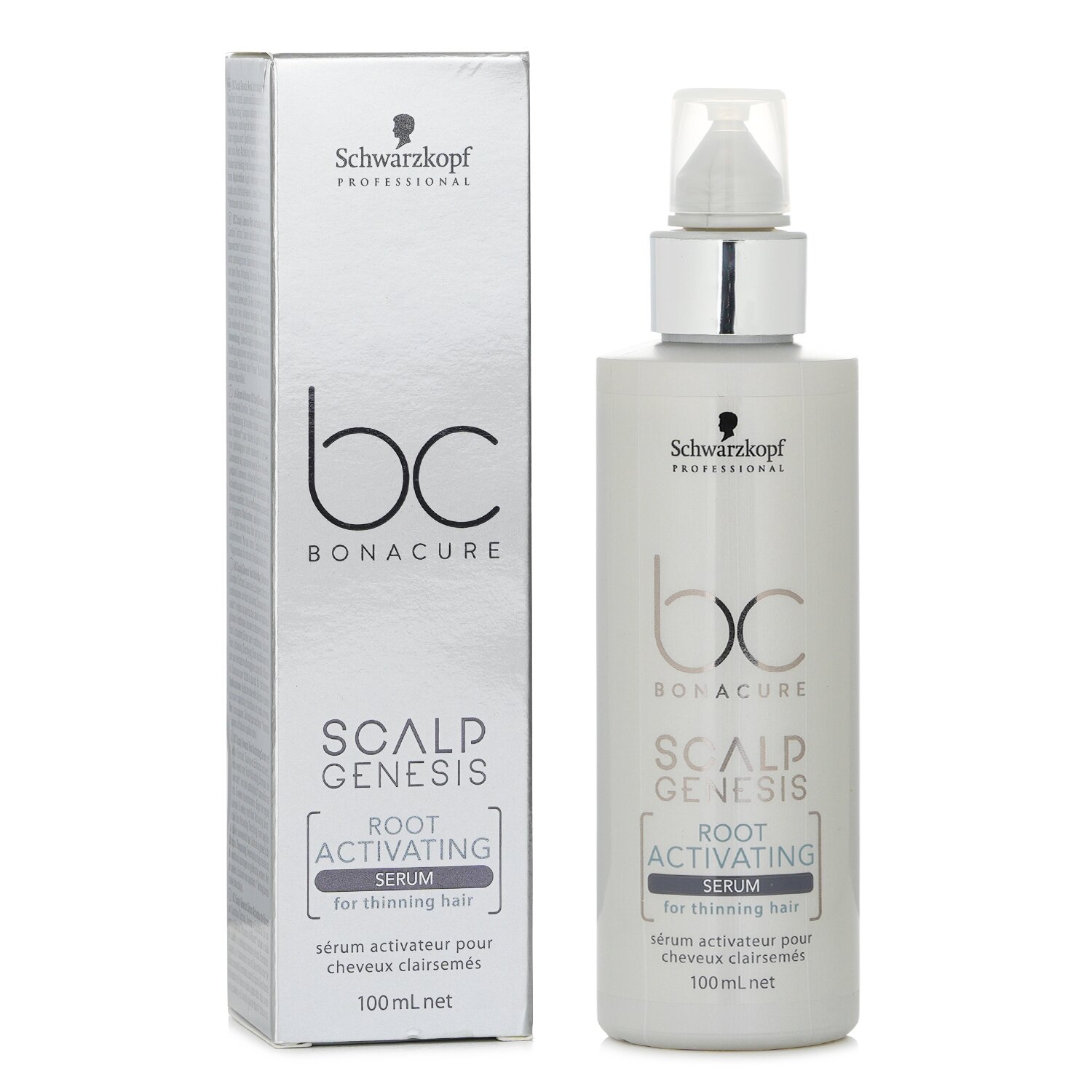 Schwarzkopf سيرم منشط بجذر الجنسنغ لفروة الرأس BC Bonacure (للشعر الرفيع) 100ml/3.4oz