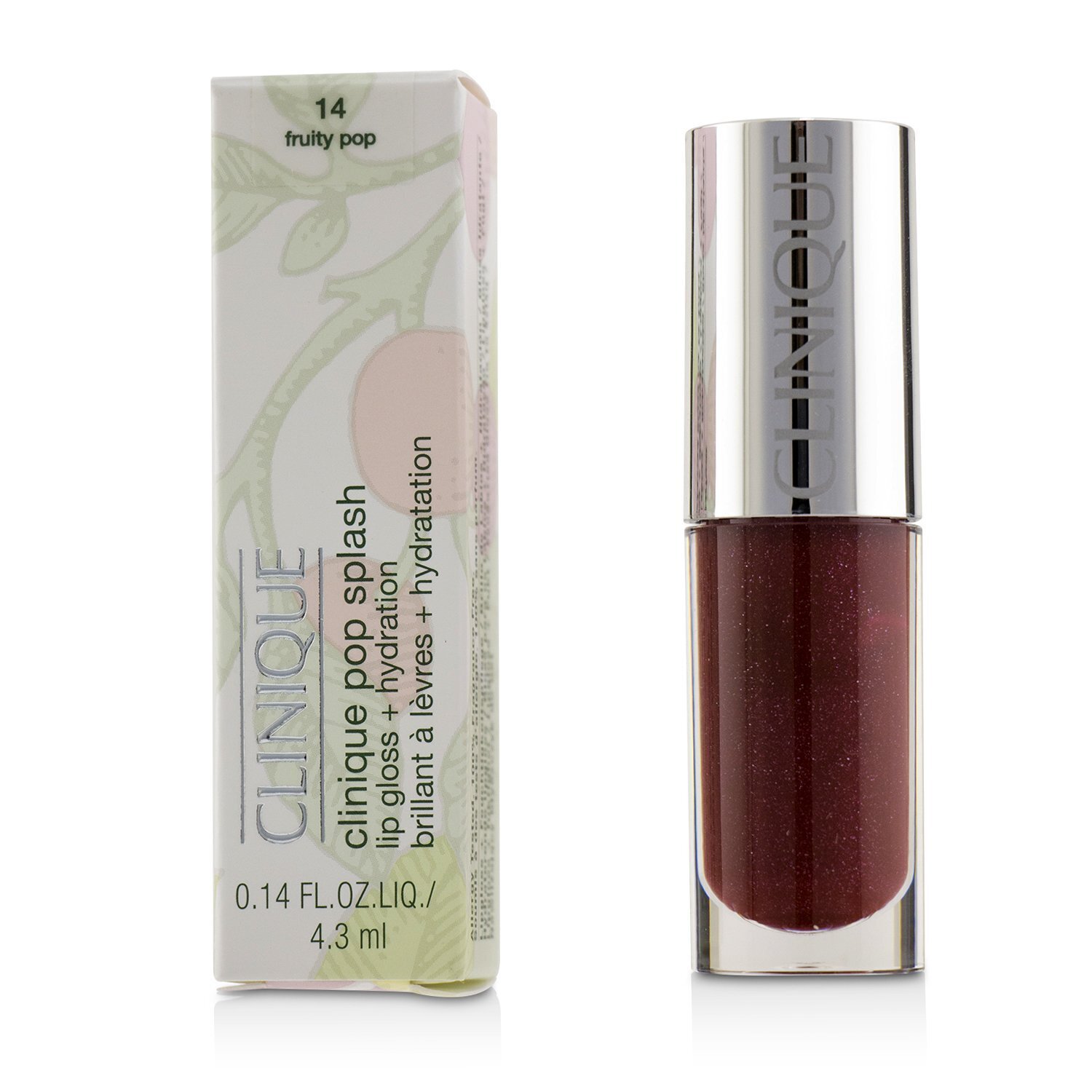 Clinique Pop Splash Lip Gloss + Hydration ליפ גלוס עשיר בלחות 4.3ml/0.14oz