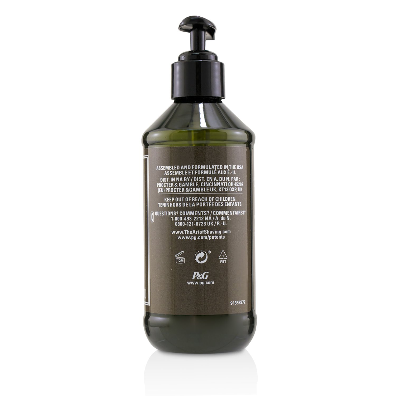 The Art Of Shaving Aceite Pre-Afeitado - Oud (Con Bomba) 240ml/8.1oz