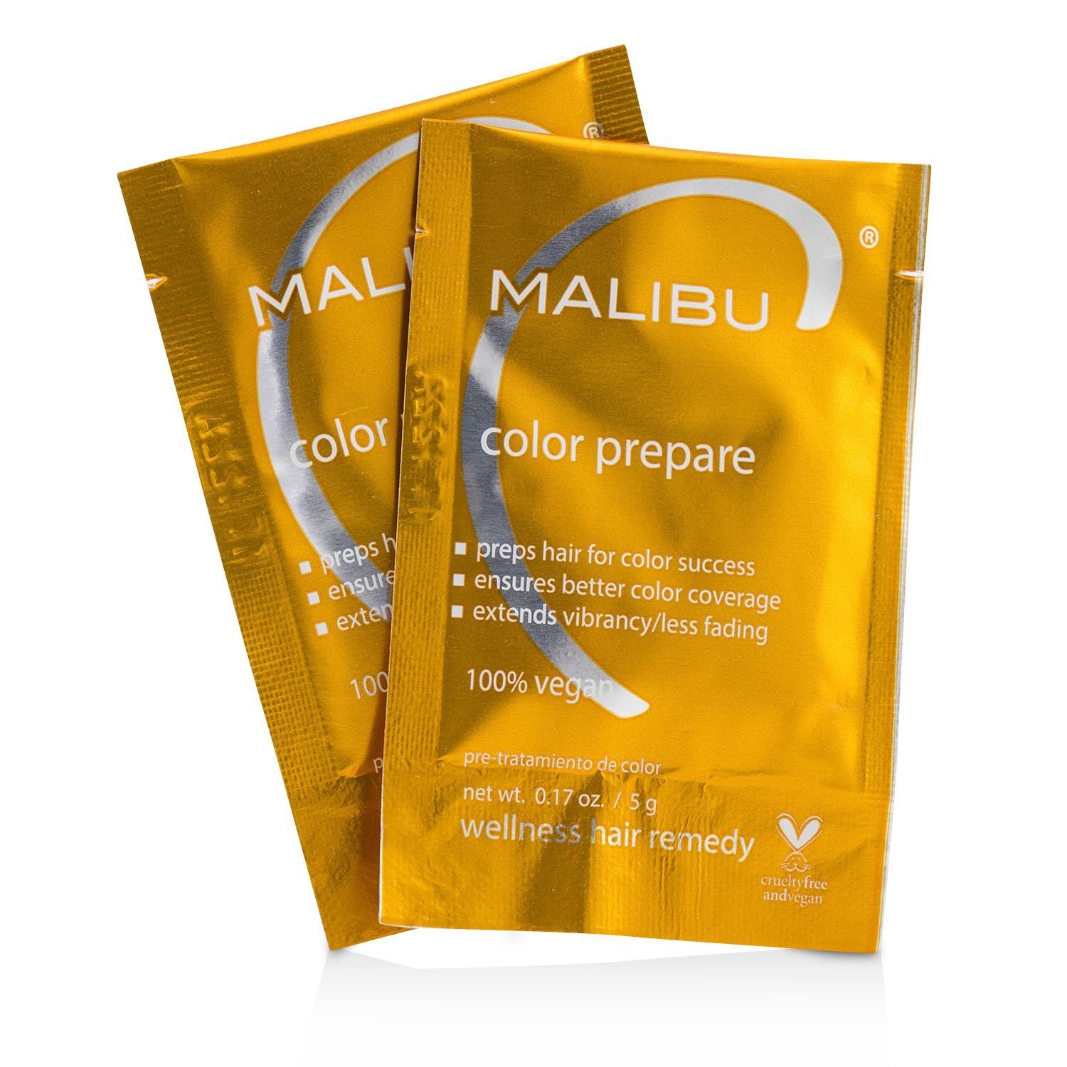 Malibu C وصفة مهيئة لصبغ الشعر Color Prepare Wellness 12x5g/0.17oz