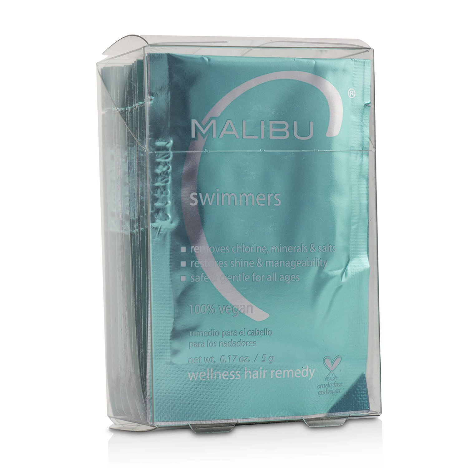 Malibu C وصفة للشعر للسباحين Simmers Wellness 12x5g/0.17oz