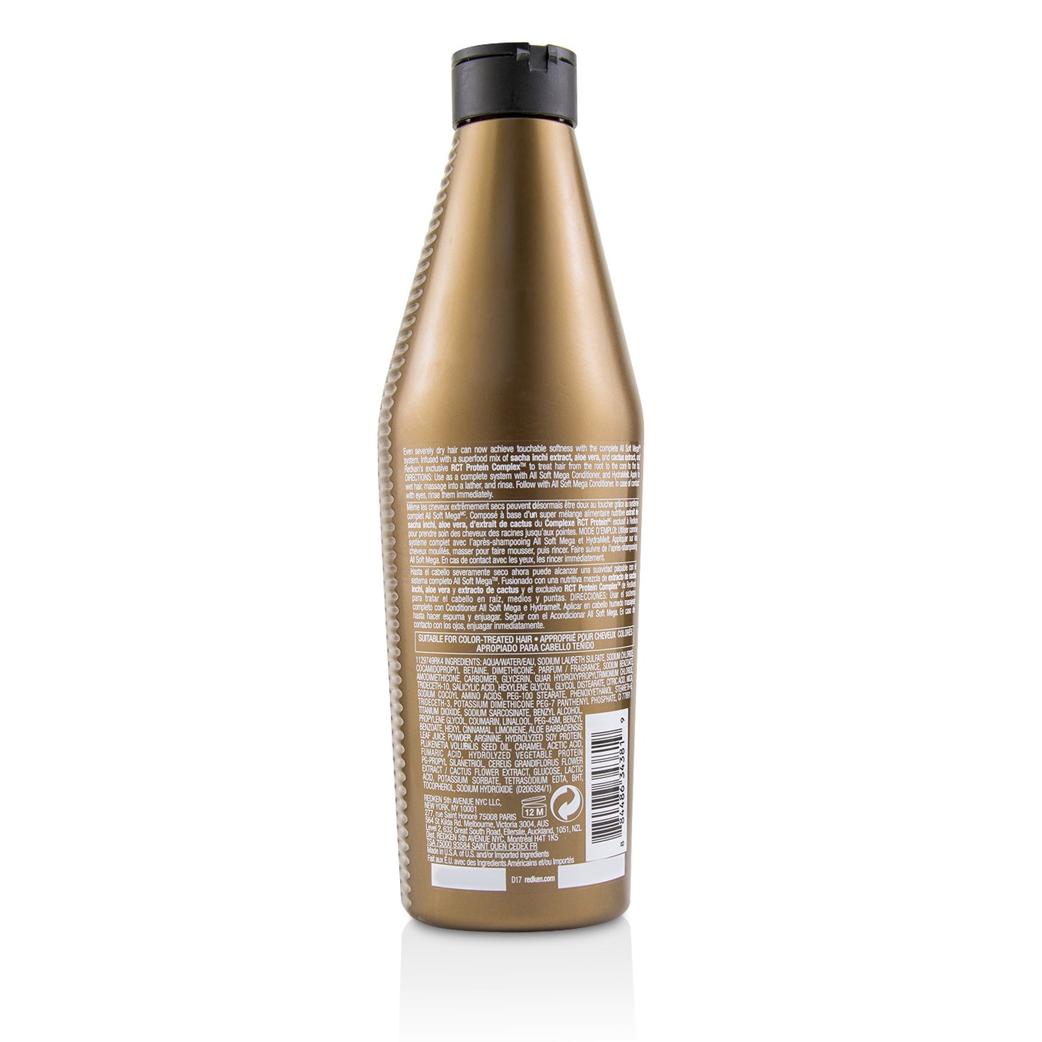 Redken All Soft Mega Champú (Para Cabello Seco Severamente Dañado) 300ml/10.1oz