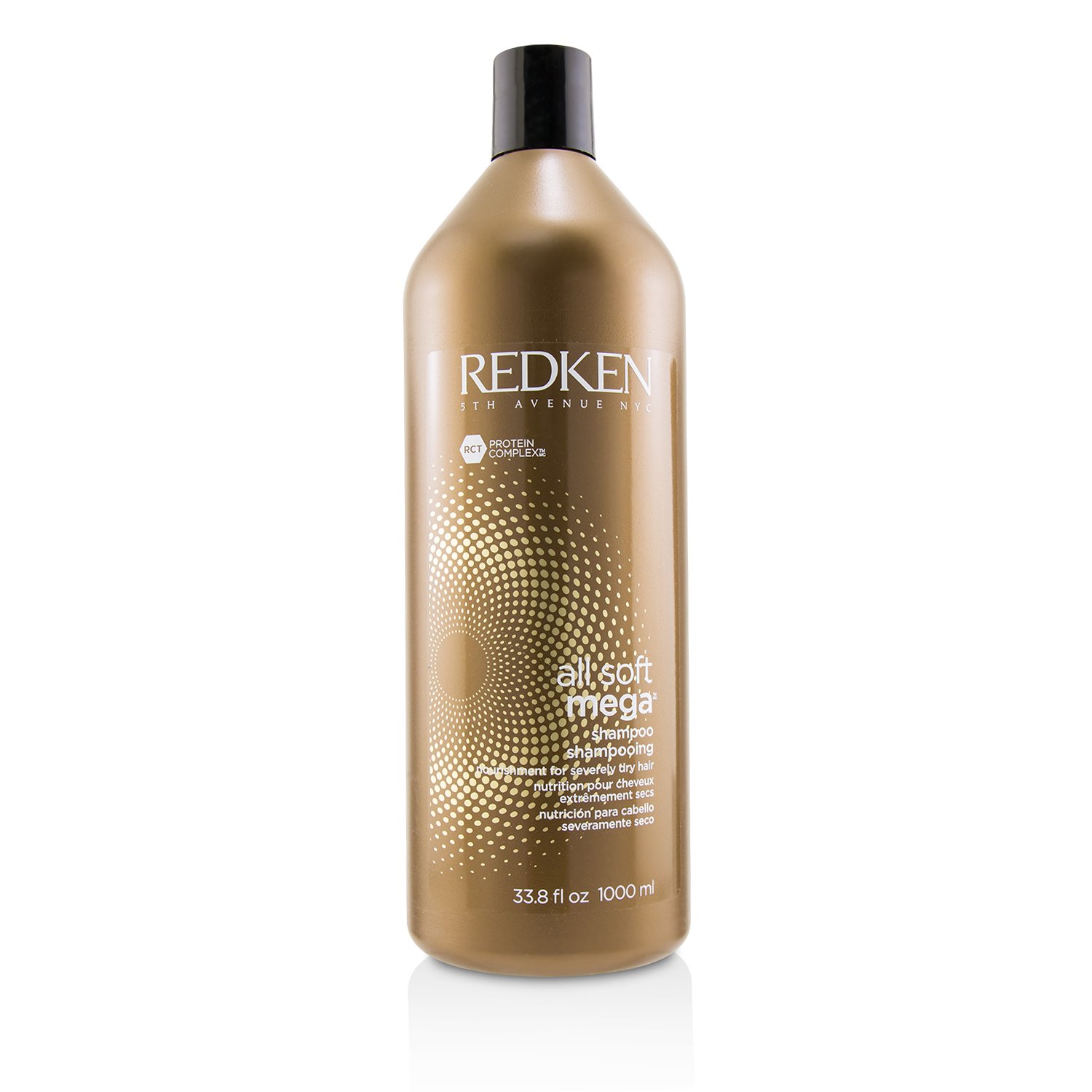 Redken All Soft Mega Shampoo (Nourishment For Severely Dry Hair) 1000ml/33.8oz