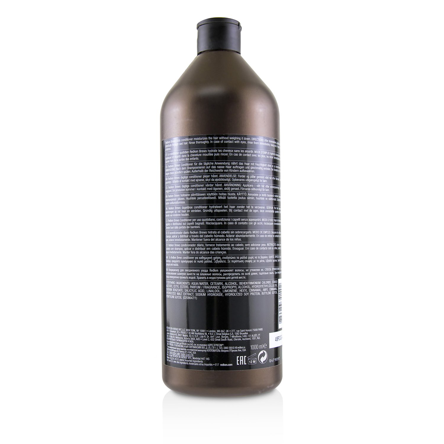 Redken Brews Daily Conditioner (For All Hair Types) 1000ml/33.8oz