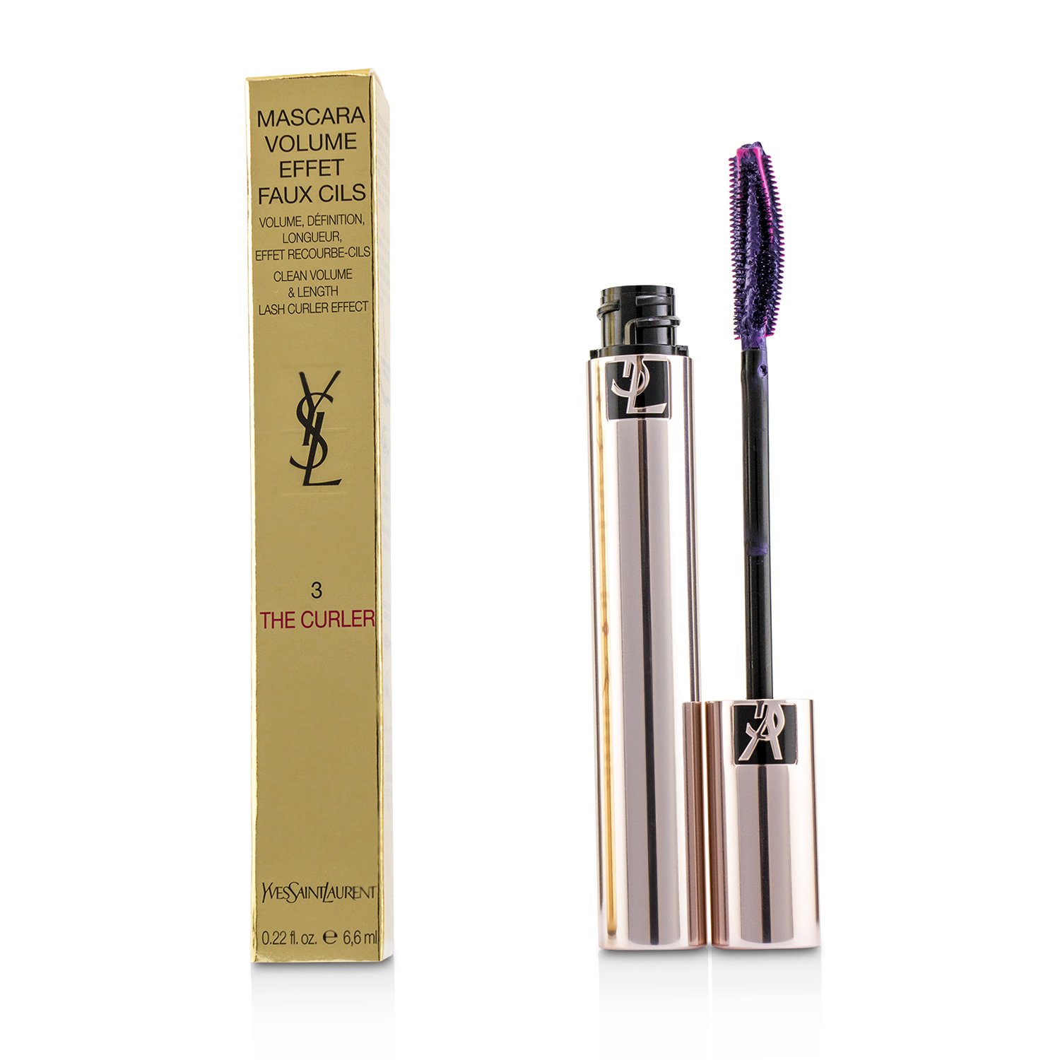 Yves Saint Laurent Volume Effet Faux Cils The Curler Mascara מסקרה 6.6ml/0.22oz