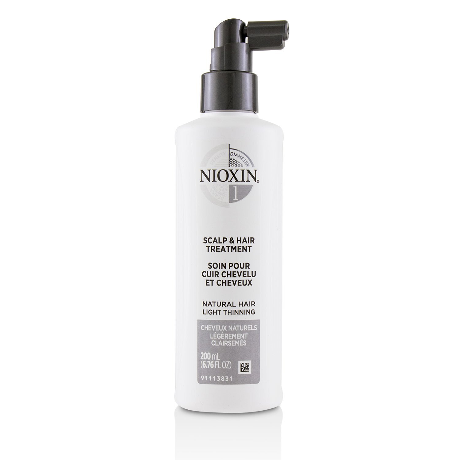 Nioxin علاج للشعر وفروة الرأس Diameter System 1 (للشعر الطبيعي والرفيع قليلاً) 200ml/6.76oz