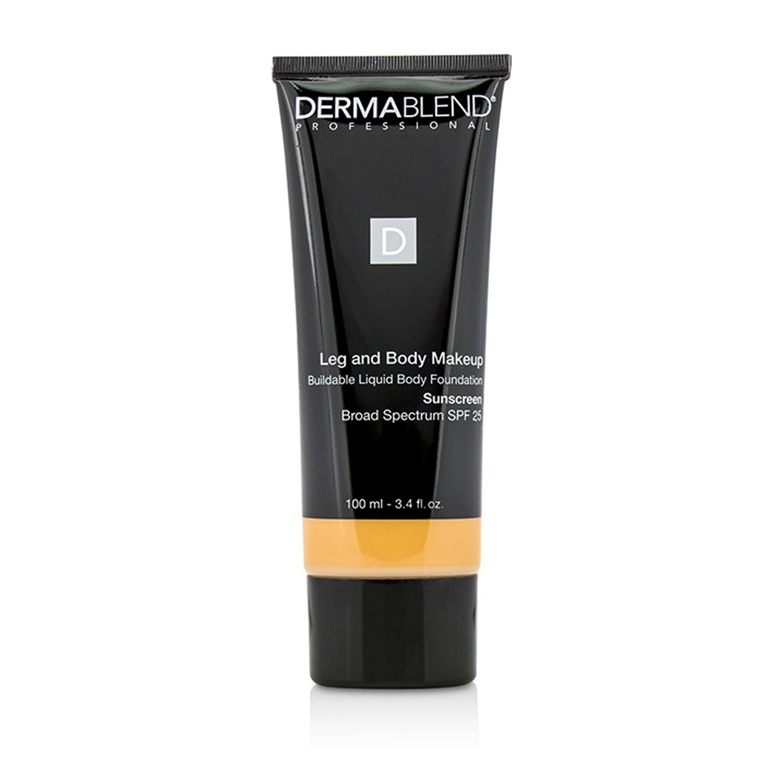 Dermablend Leg and Body Make Up Buildable Liquid Body Foundation Sunscreen Broad Spectrum SPF 25 100ml/3.4oz