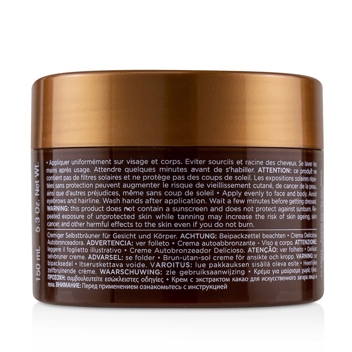 Clarins Delicious Self Tanning Cream For Face & Body 150ml/5.3oz