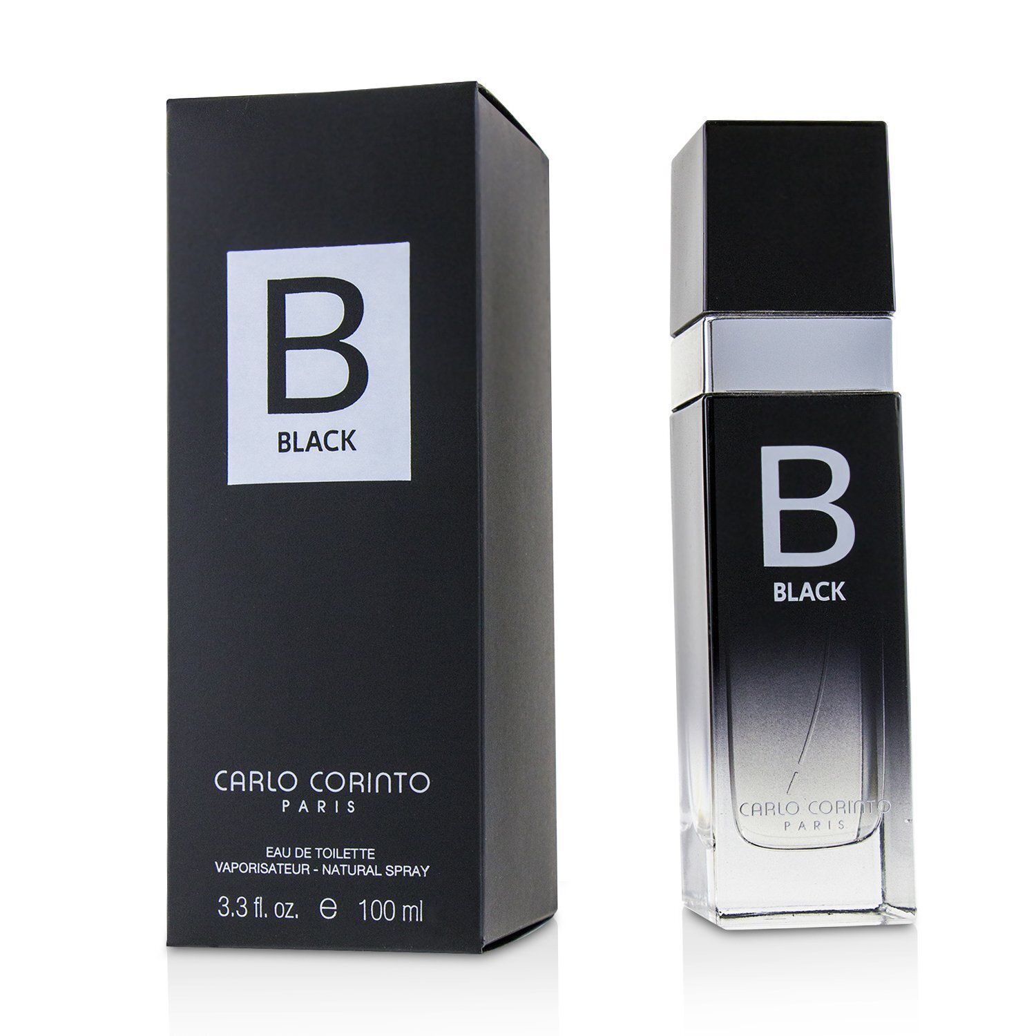 Carlo Corinto Black Eau De Toilette Spray 100ml/3.3oz