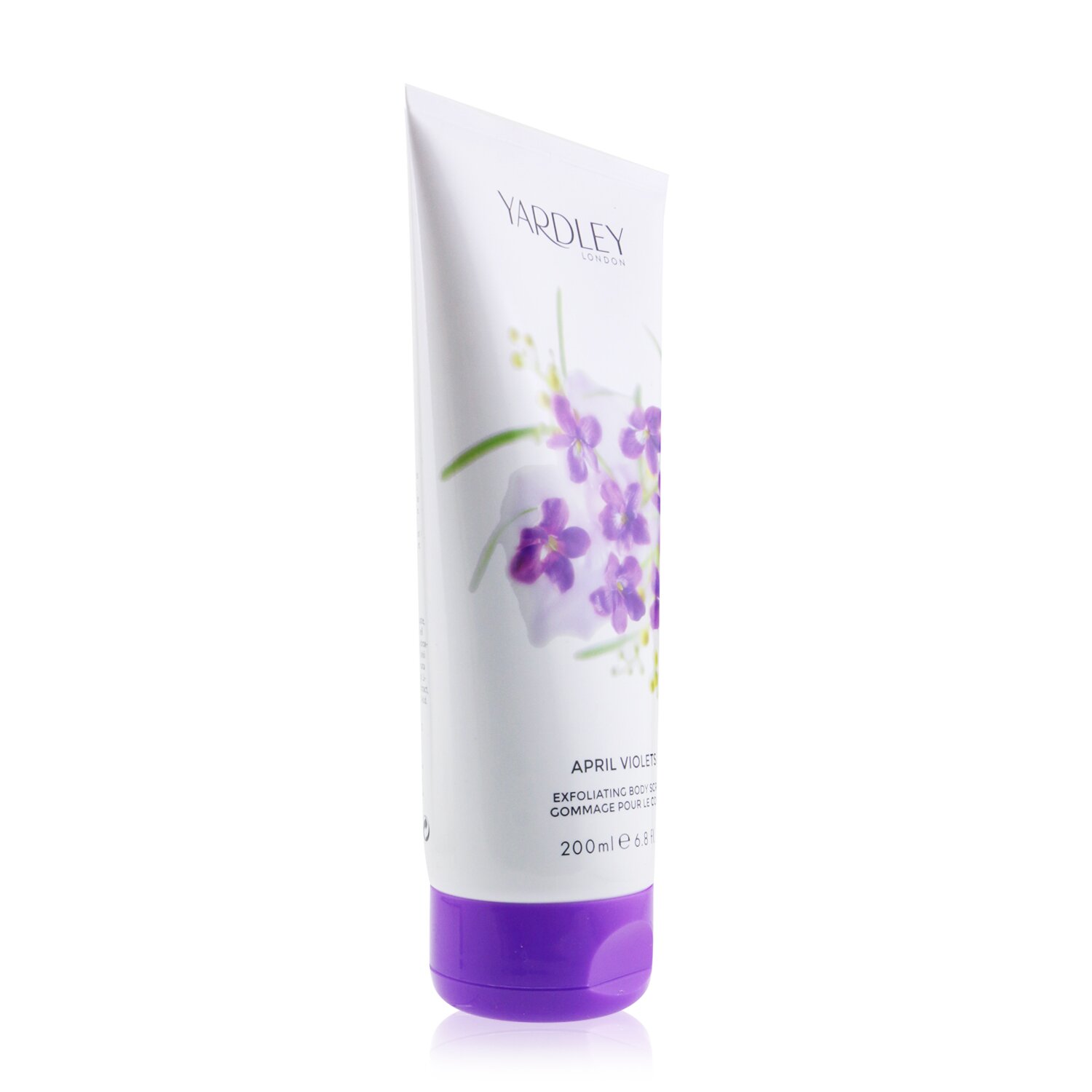 Yardley London April Violets Отшелушивающий Скраб для Тела 200ml/6.8oz