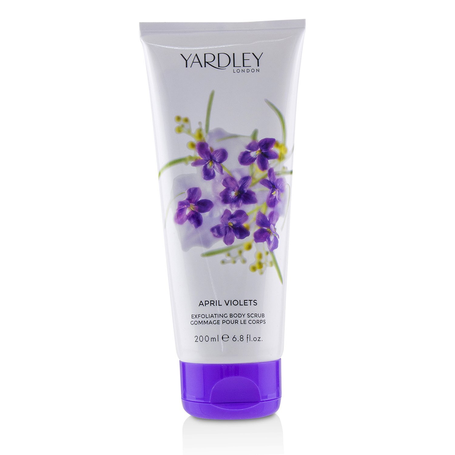 Yardley London April Violets Отшелушивающий Скраб для Тела 200ml/6.8oz