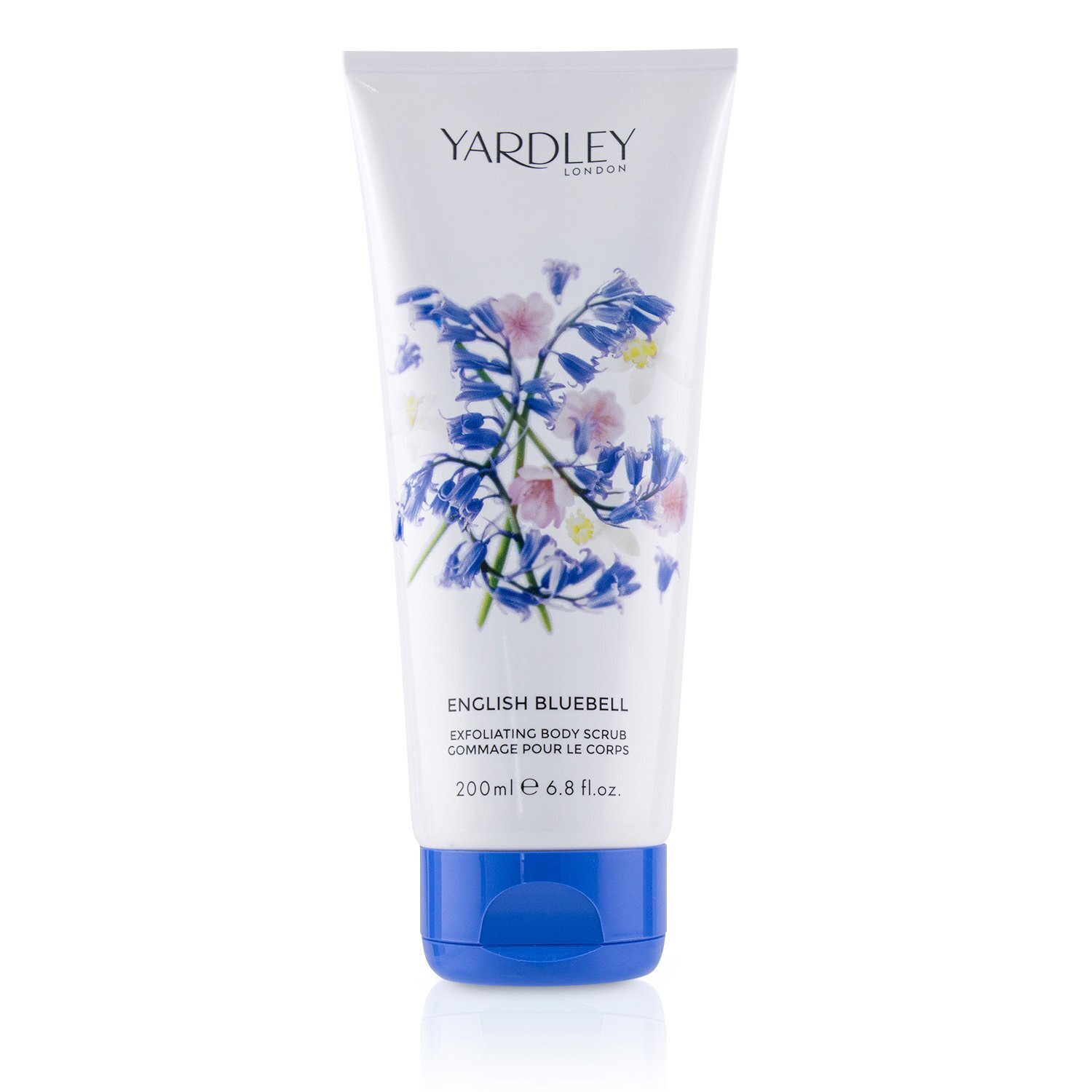 Yardley London منظف مقشر للجسم English Bluebell 200ml/6.8oz